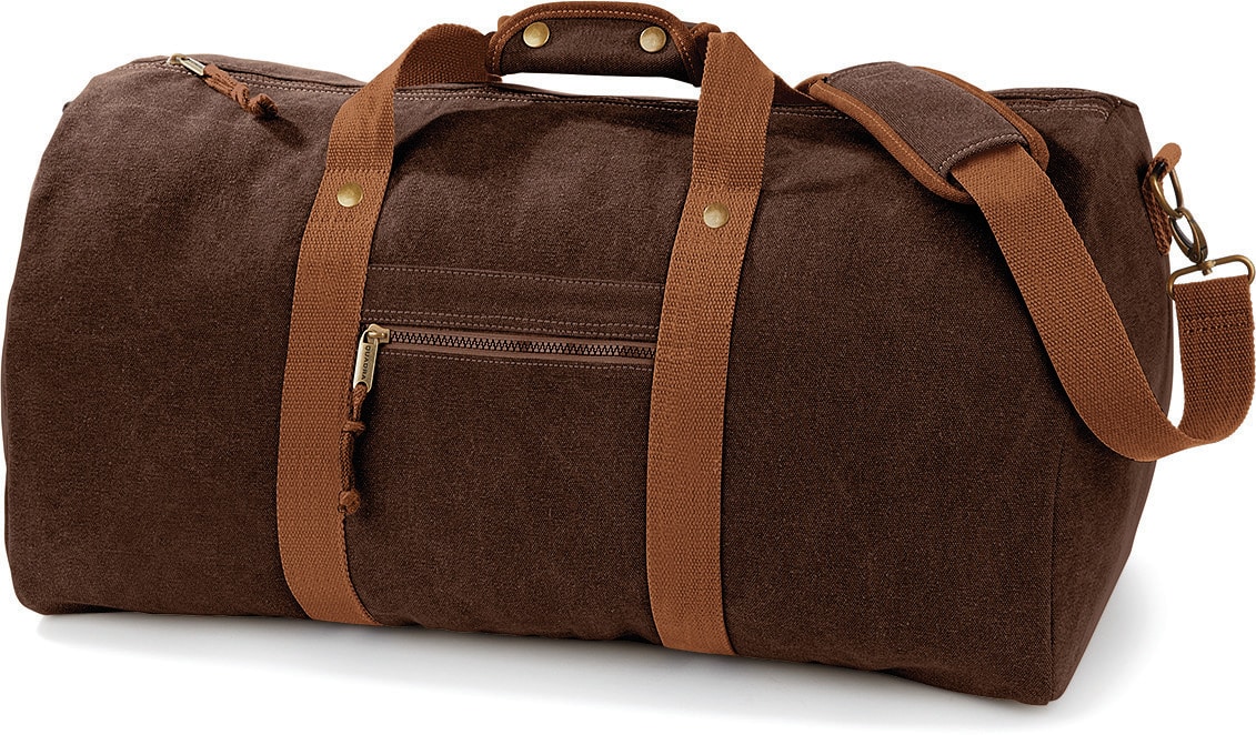 Miniature 6 pour Sac de voyage vintage en toile