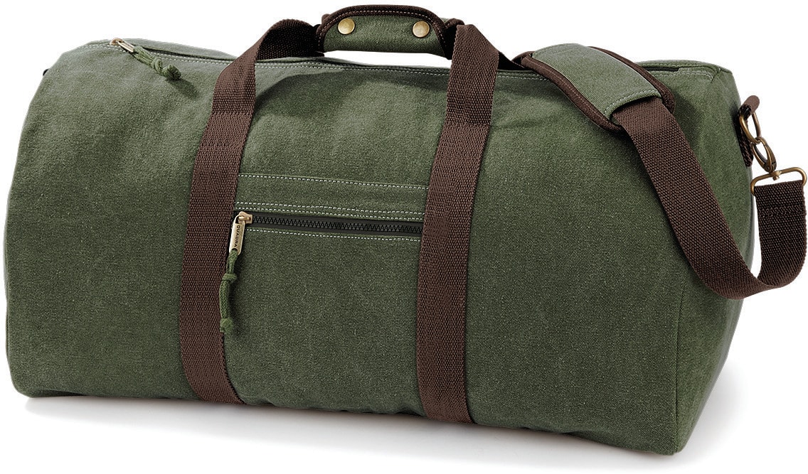 Miniature 8 pour Sac de voyage vintage en toile