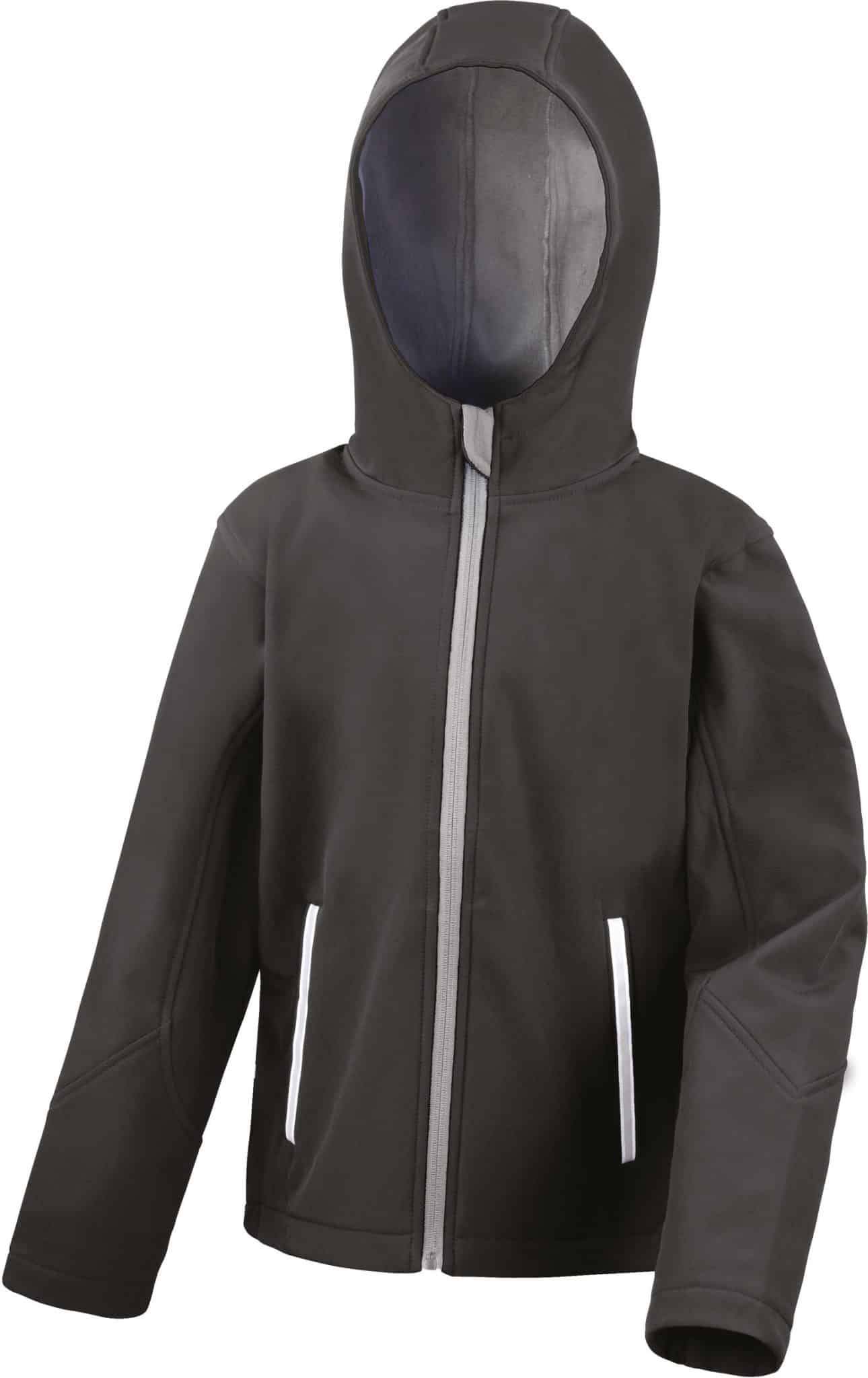 Miniature 4 pour Veste Softshell Capuche Enfant