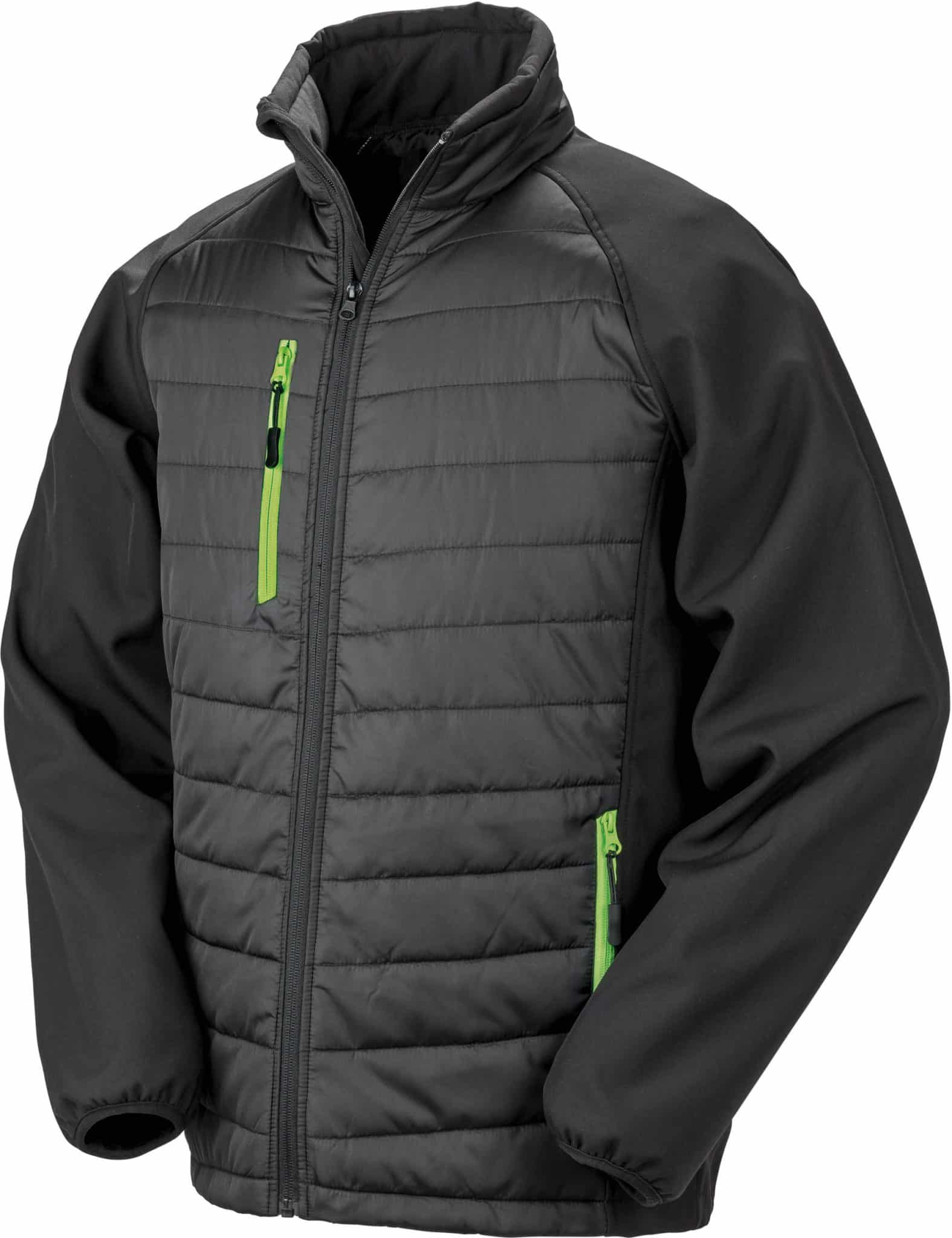 Miniature 12 pour Veste softshell rembourrée black compass recyclée