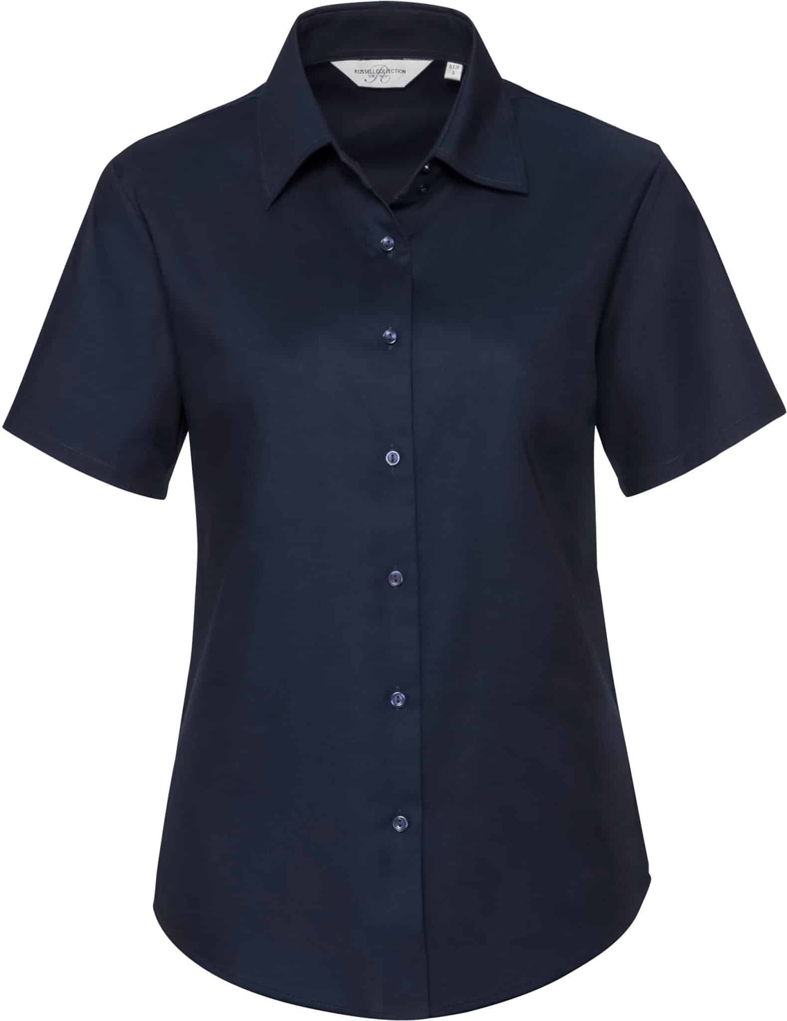 Miniature 7 pour Chemise femme manches courtes Oxford