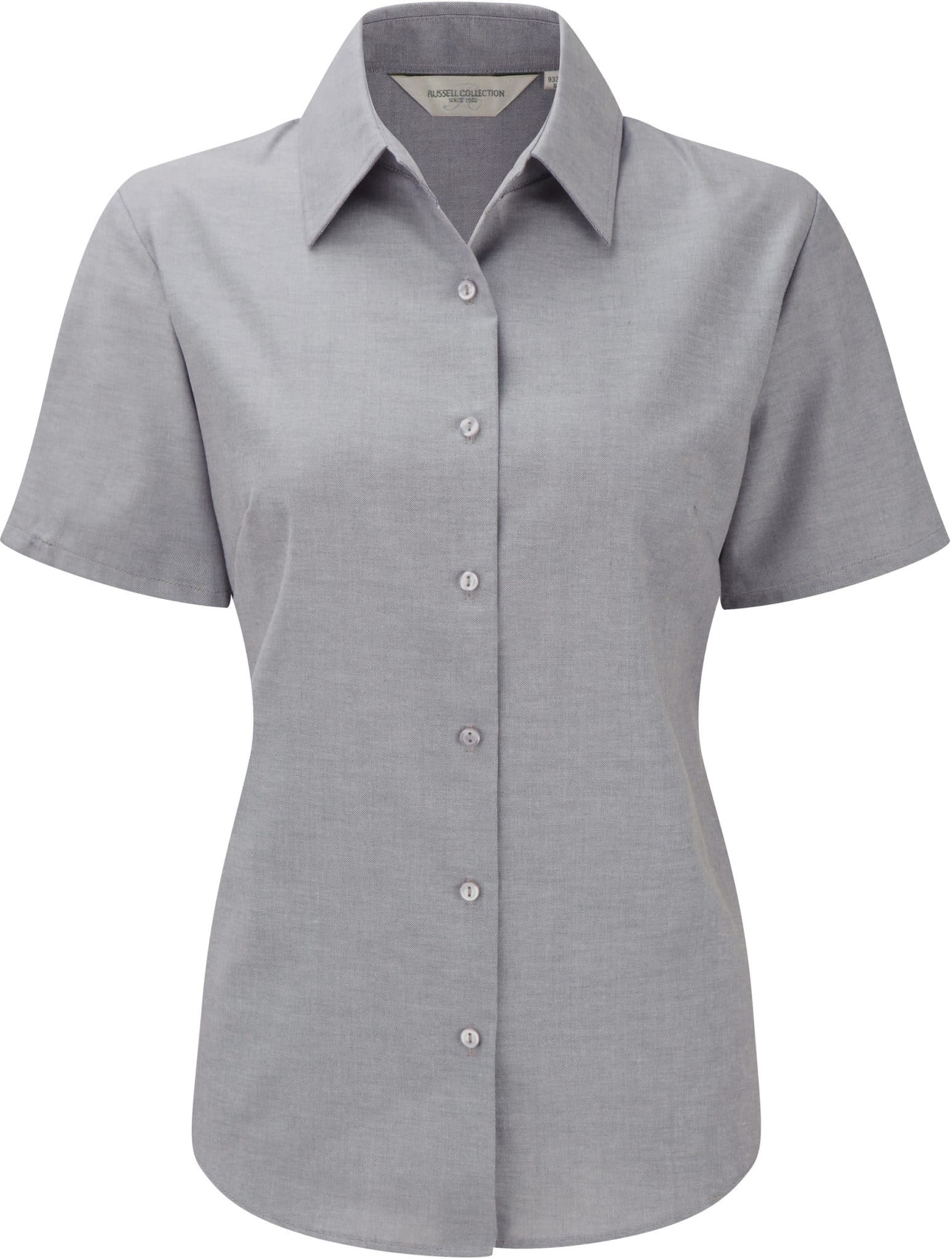 Miniature 9 pour Chemise femme manches courtes Oxford