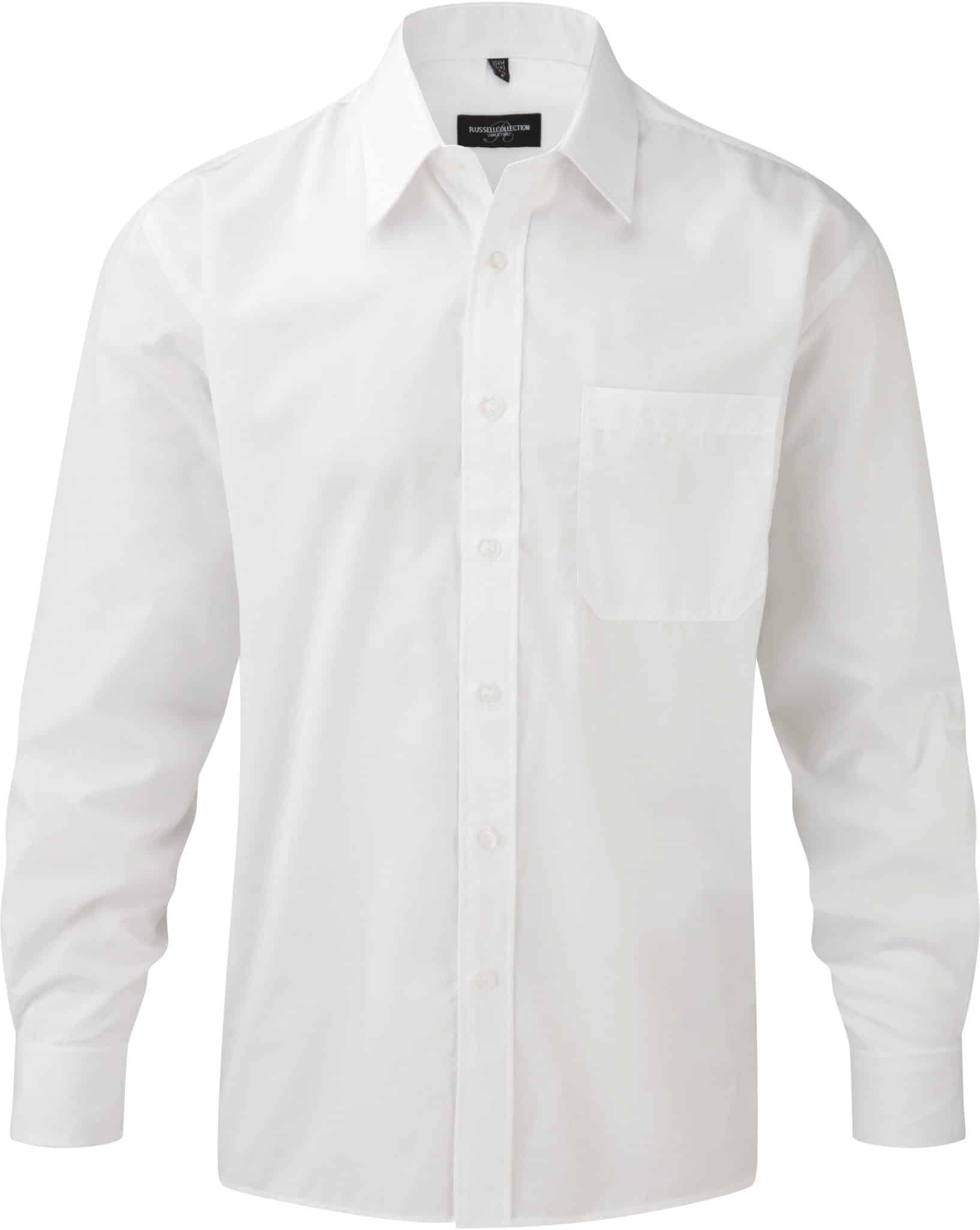 Miniature 4 pour Chemise homme popeline polycoton manches longues