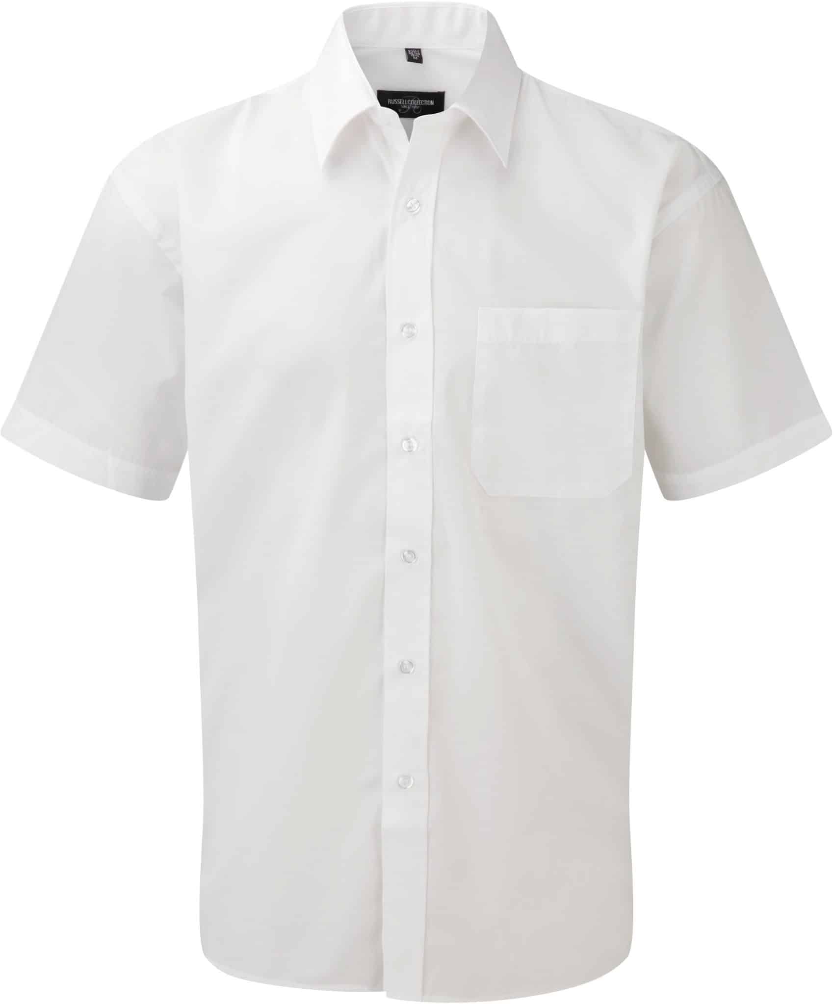 Miniature 4 pour Chemise homme popeline polycoton manches courtes