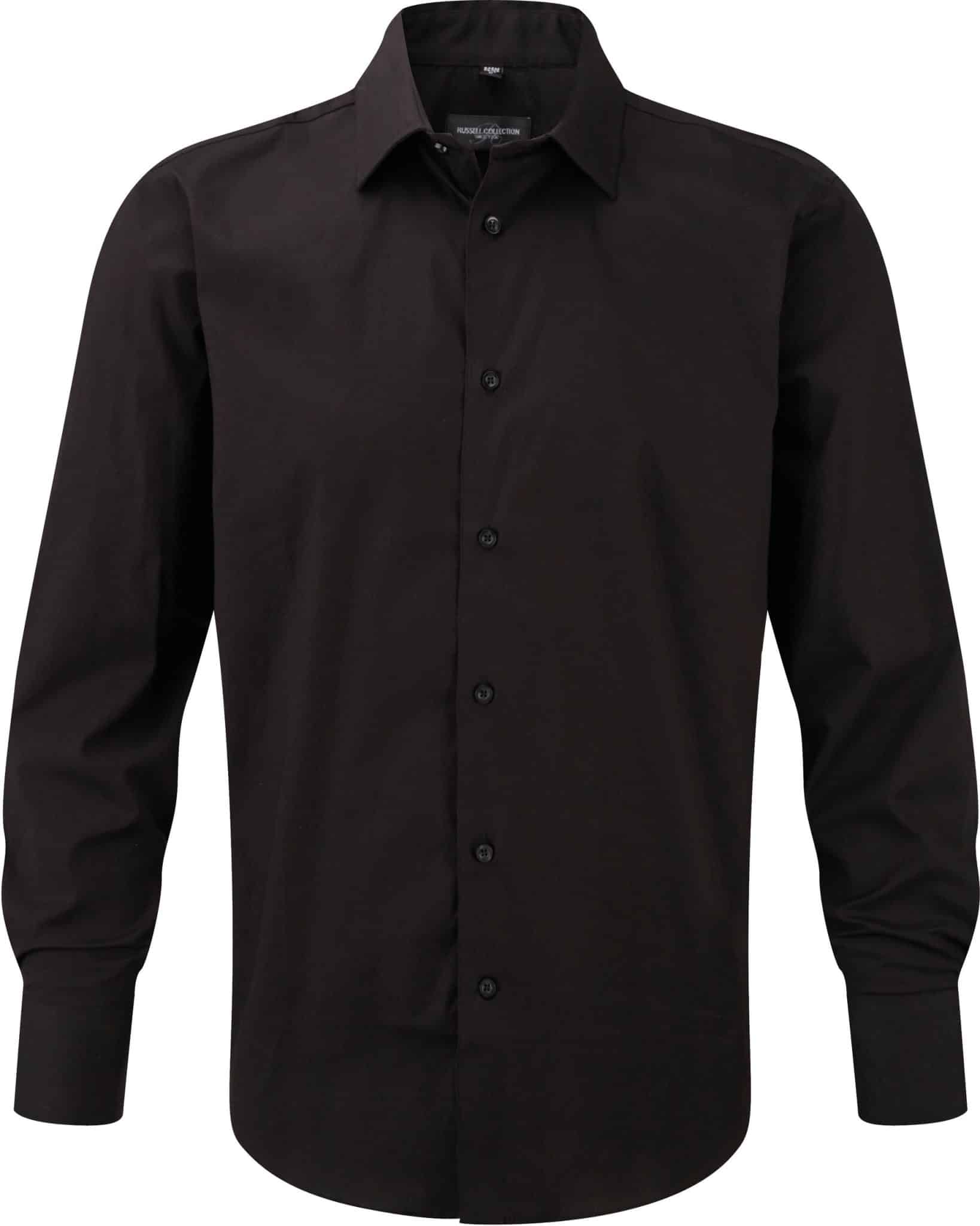 Miniature 3 pour Chemise fittée homme manches longues
