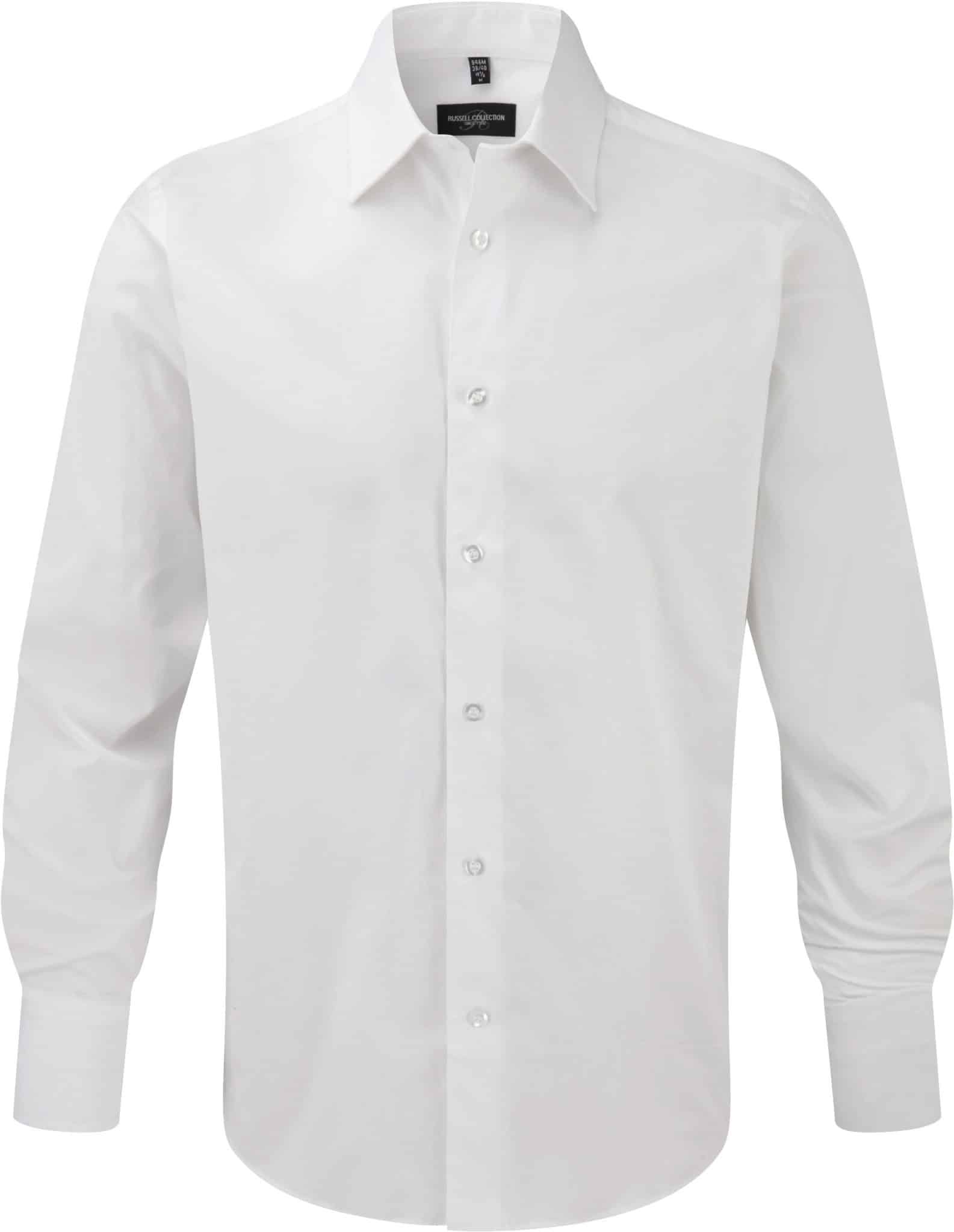 Miniature 5 pour Chemise fittée homme manches longues