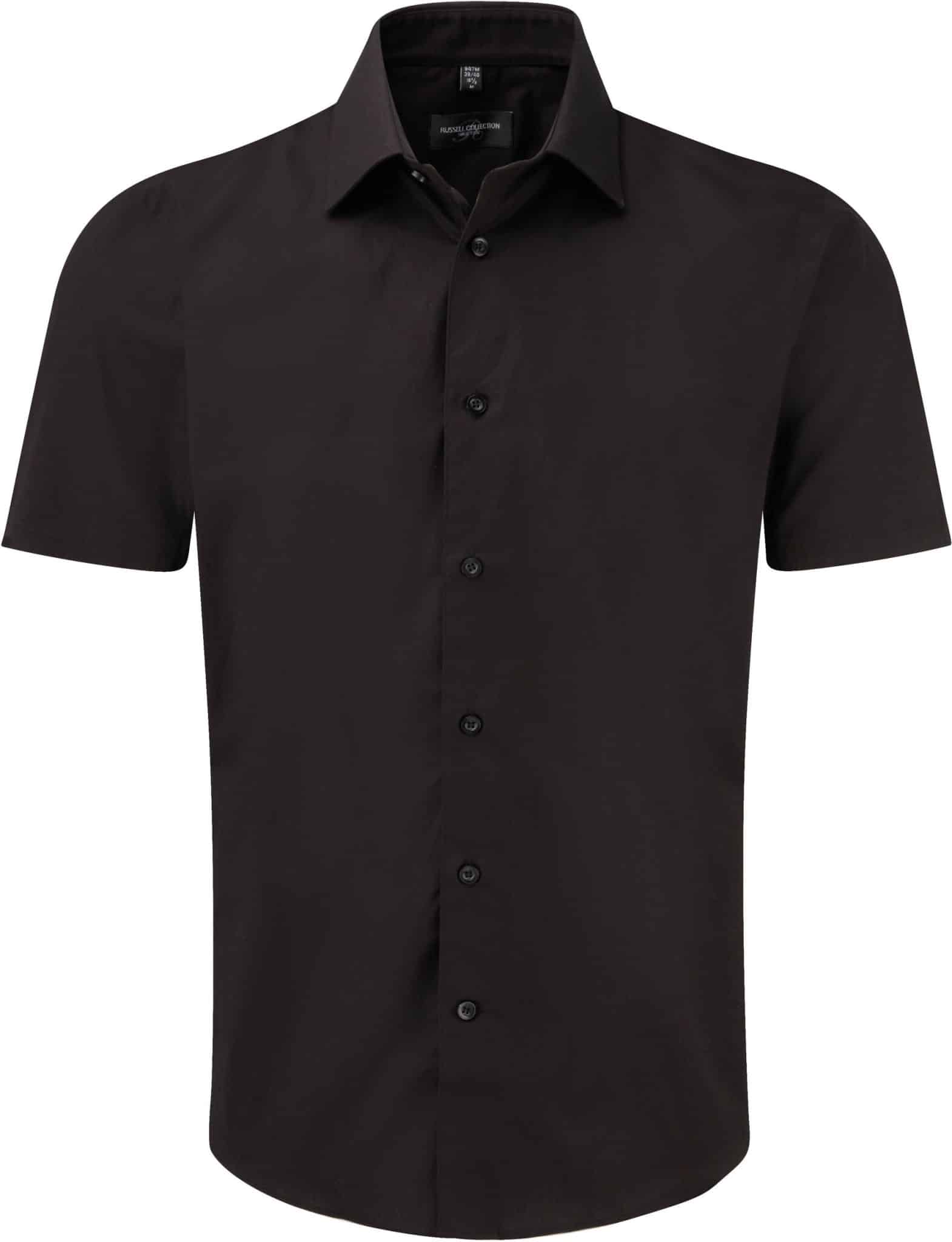 Miniature 3 pour Chemise fittée homme manches courtes