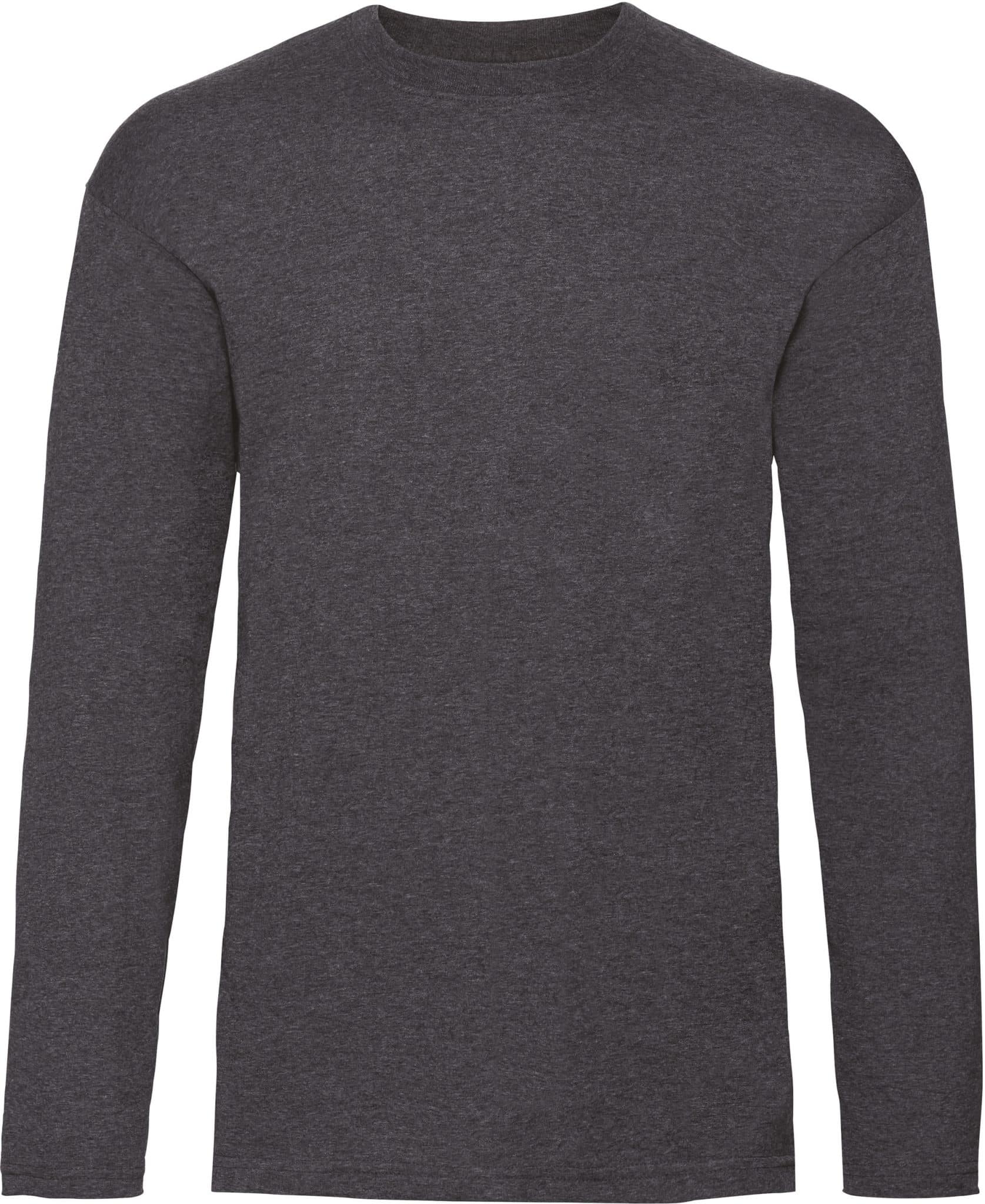 Miniature 3 pour T-shirt homme manches longues Valueweight (61-038-0)
