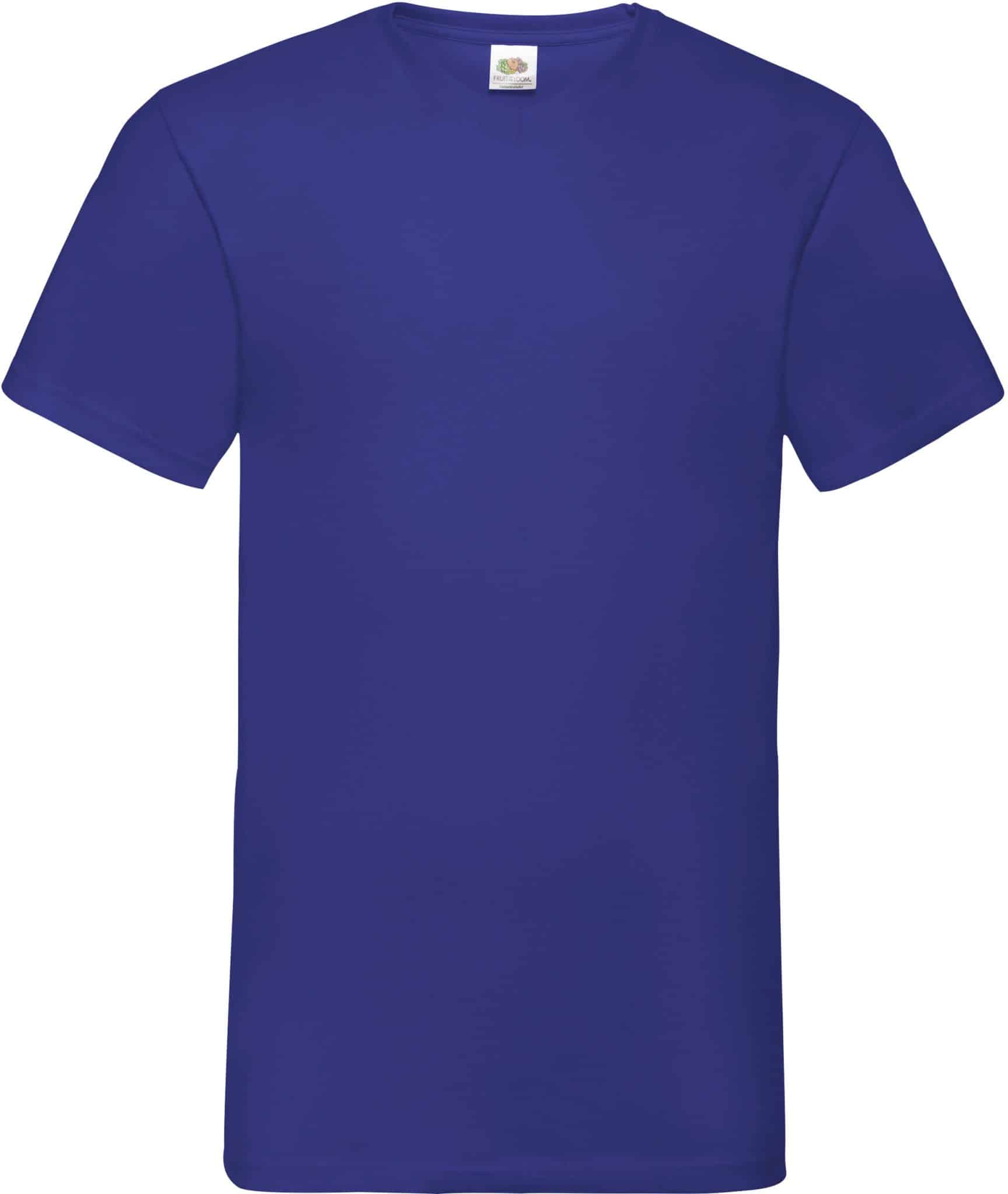 Miniature 13 pour T-shirt homme col v Valueweight (61-066-0)