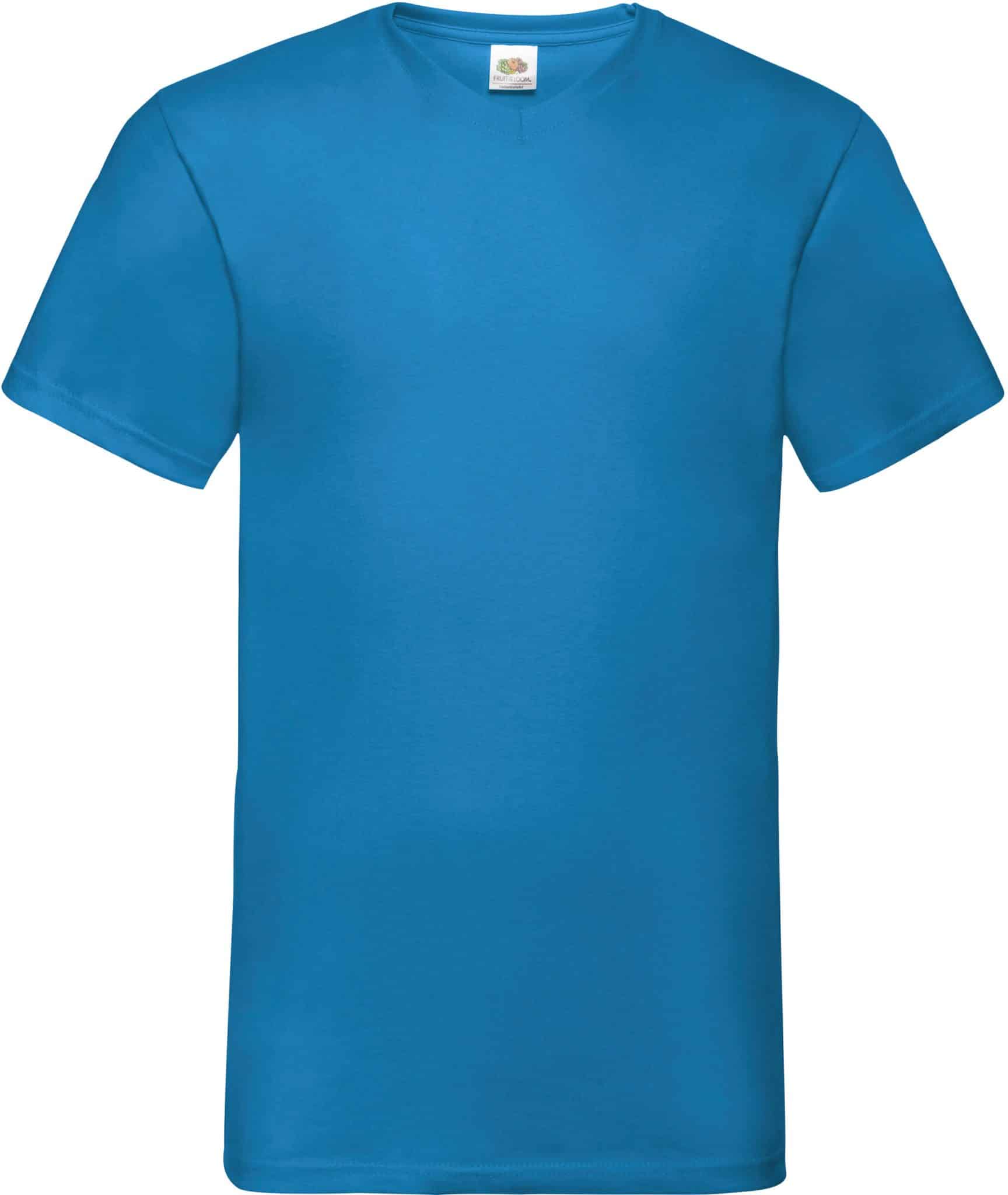 Miniature 3 pour T-shirt homme col v Valueweight (61-066-0)