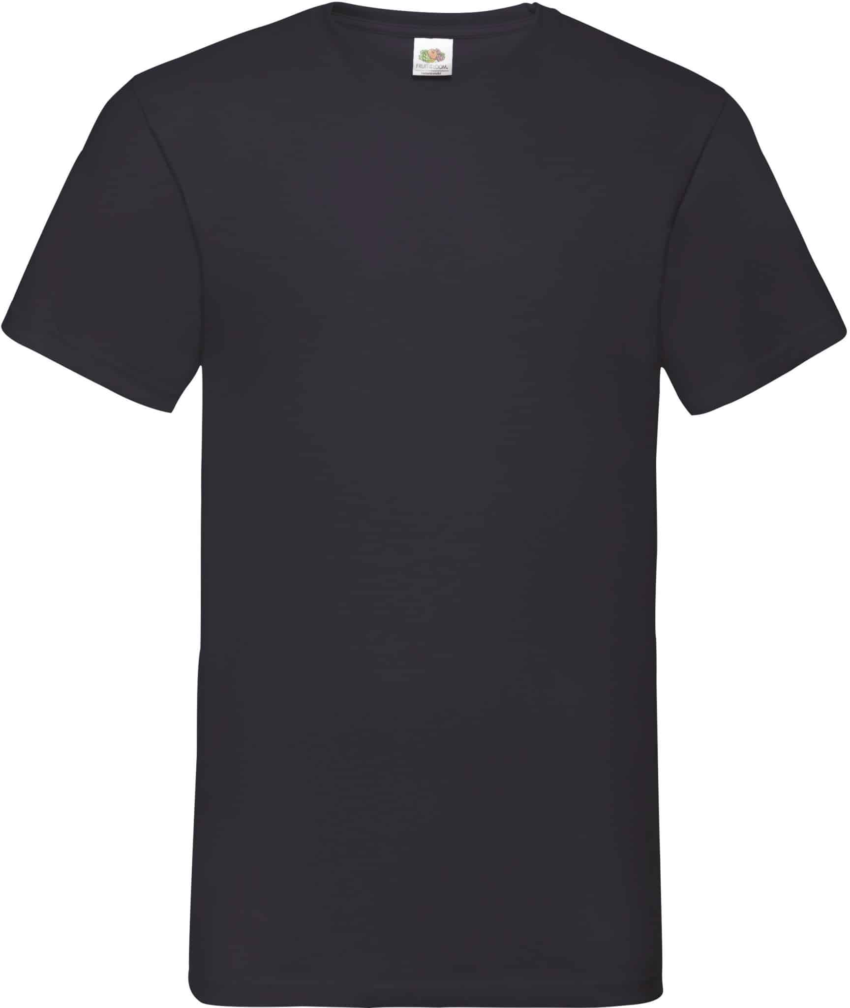 Miniature 4 pour T-shirt homme col v Valueweight (61-066-0)