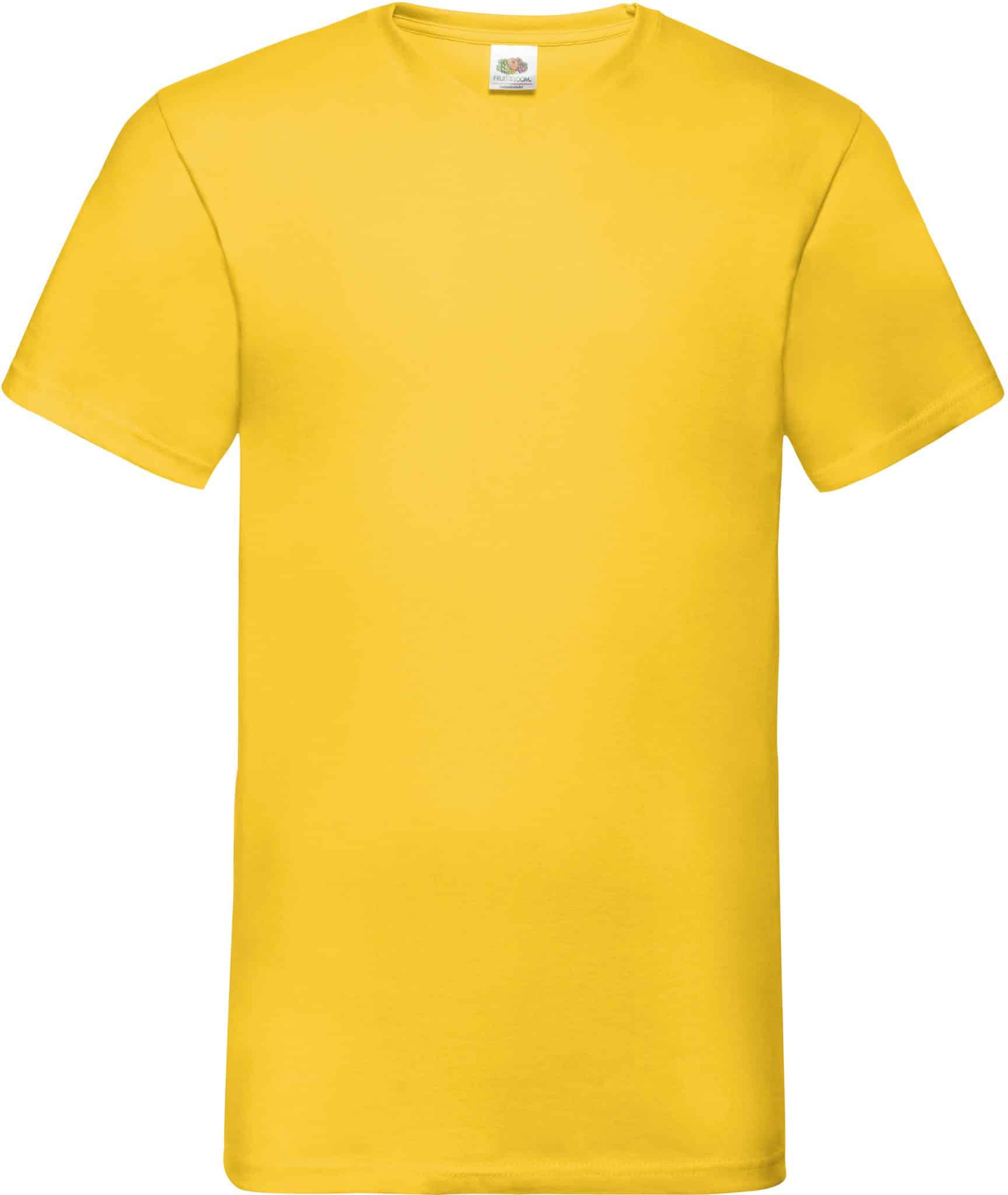 Miniature 14 pour T-shirt homme col v Valueweight (61-066-0)