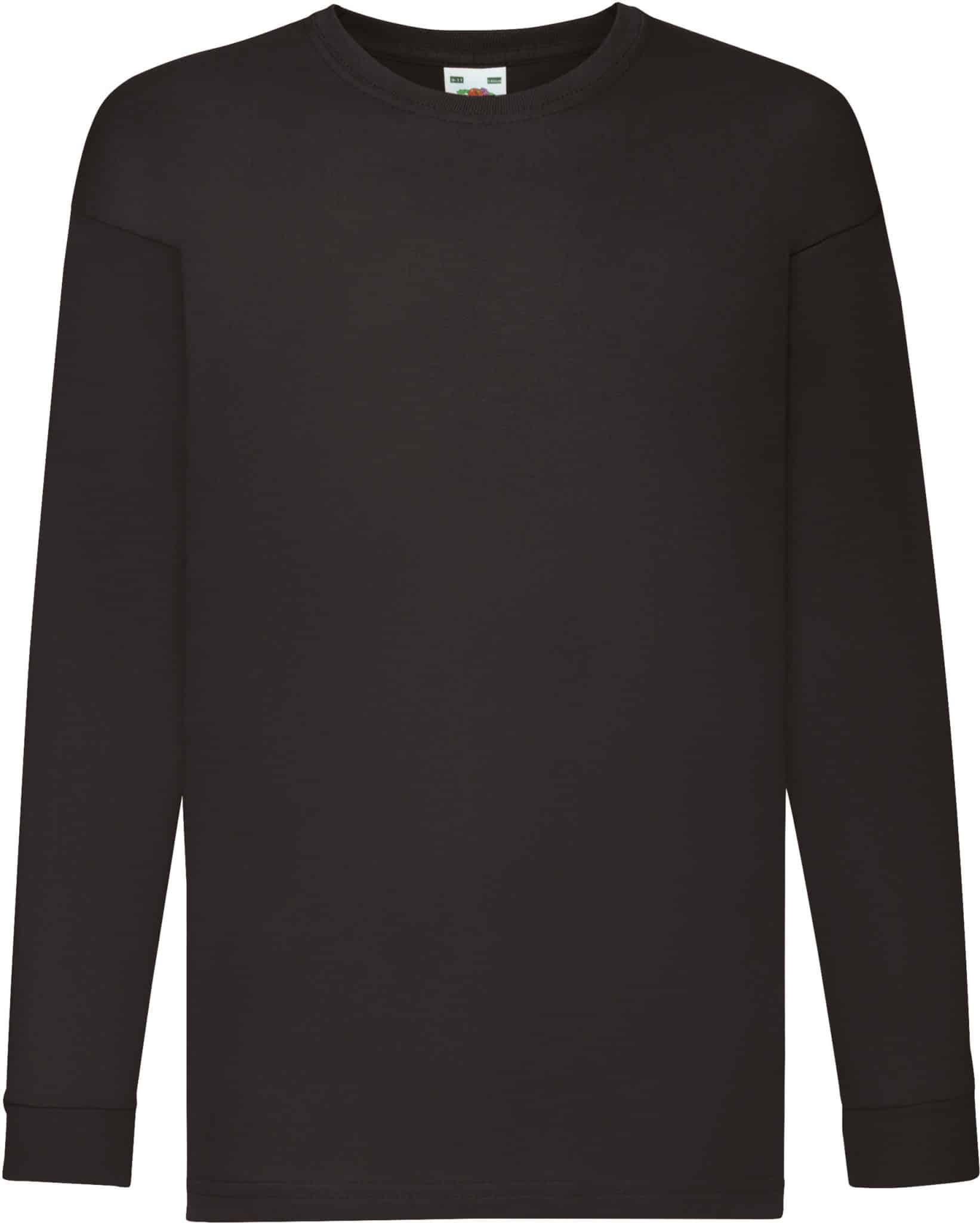 Miniature 2 pour T-shirt enfant manches longues Valueweight (61-007-0)