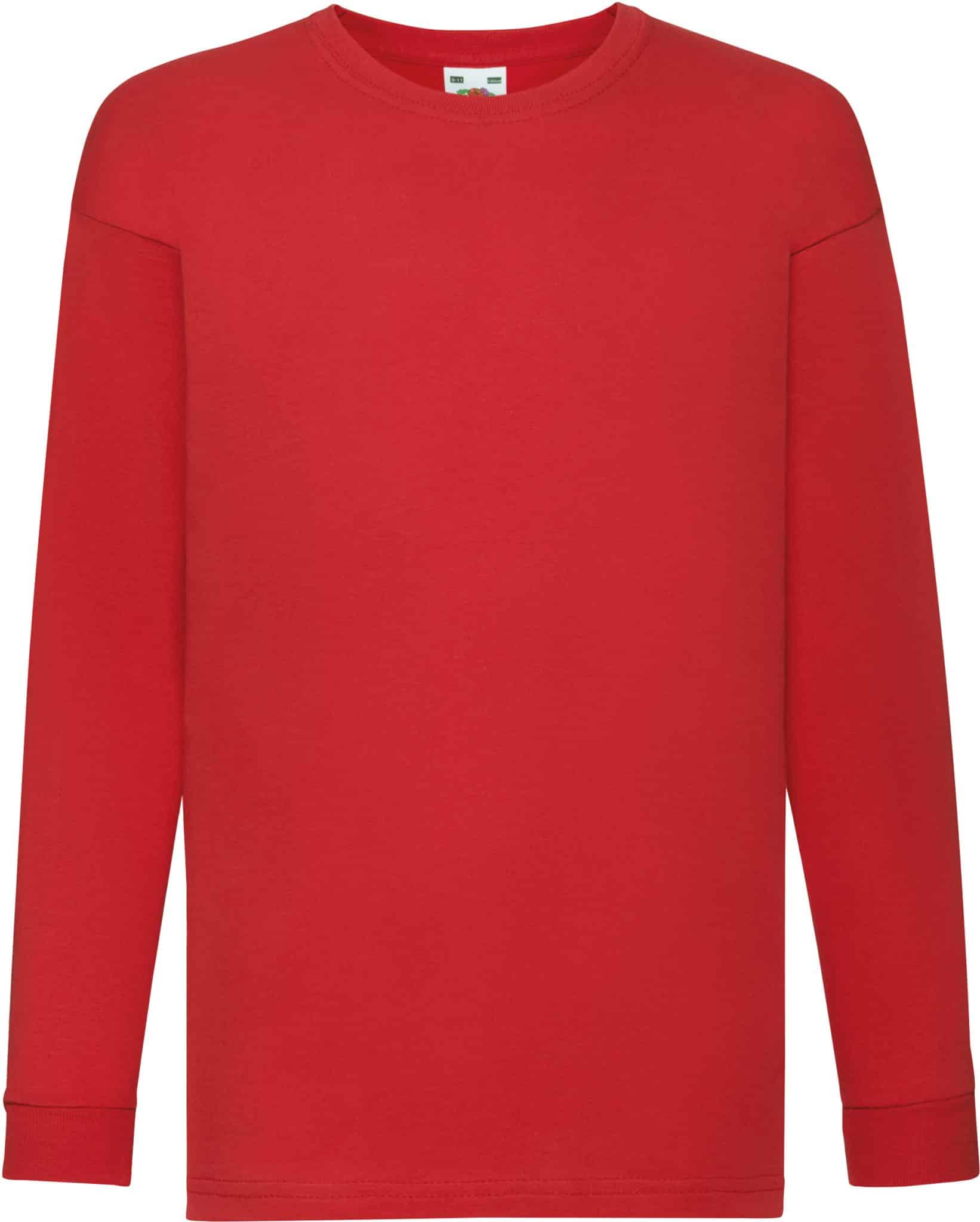 Miniature 5 pour T-shirt enfant manches longues Valueweight (61-007-0)