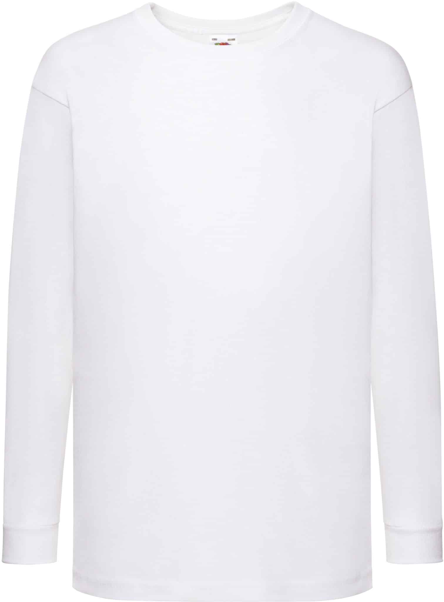Miniature 7 pour T-shirt enfant manches longues Valueweight (61-007-0)