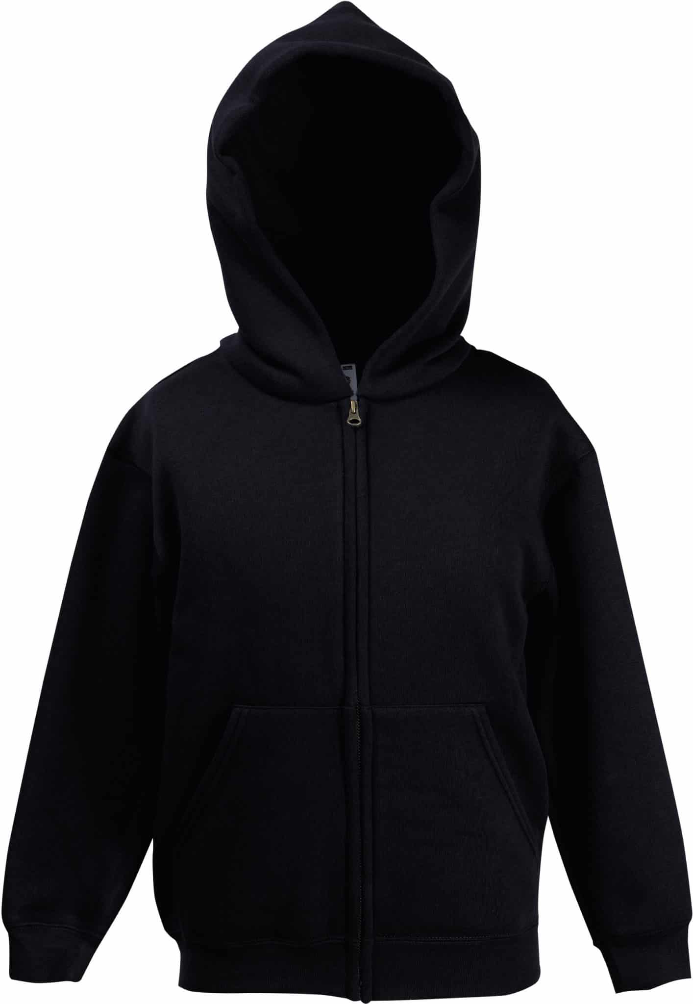 Miniature 2 pour Sweat-shirt enfant zippé capuche Classic (62-045-0)