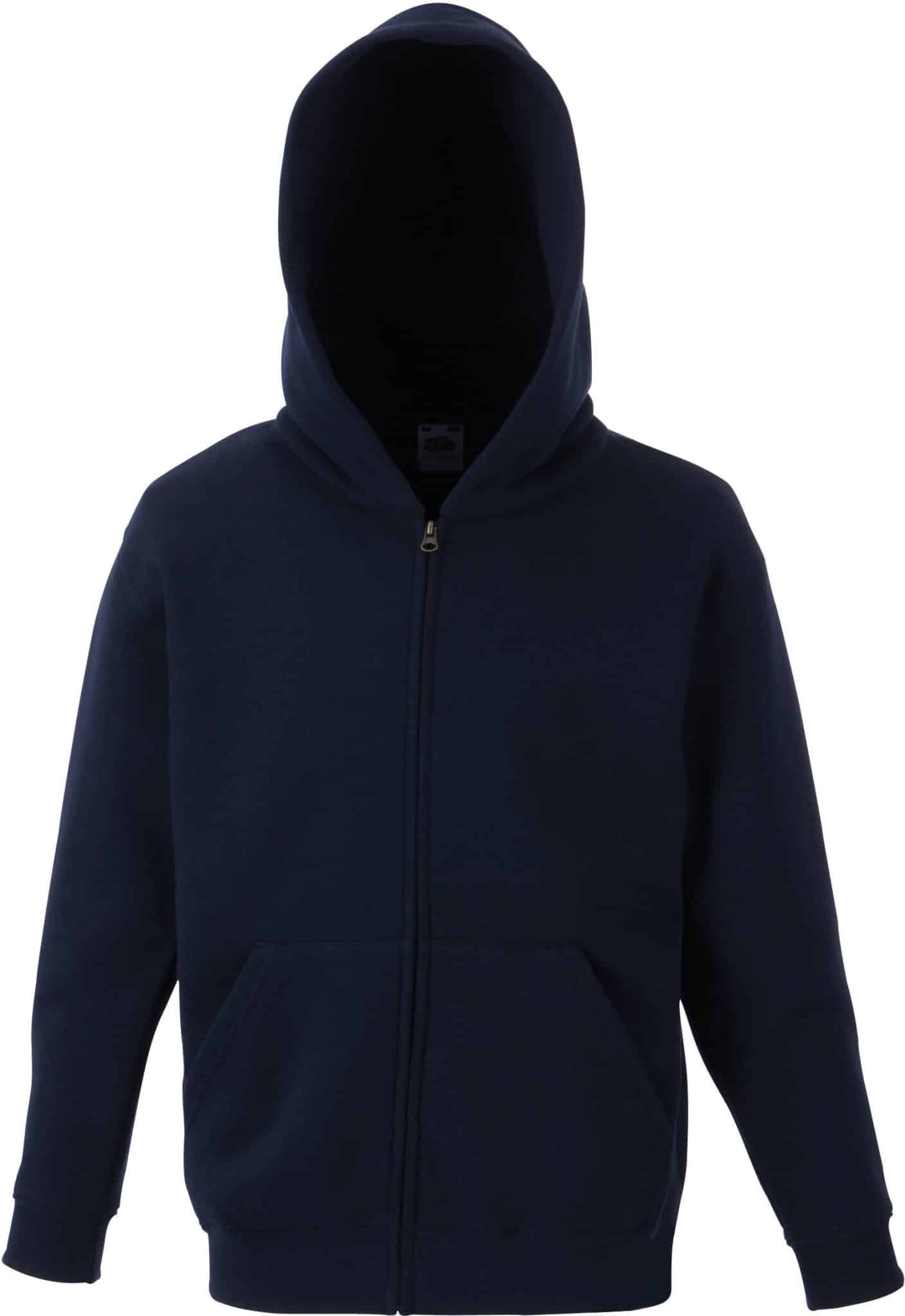 Miniature 3 pour Sweat-shirt enfant zippé capuche Classic (62-045-0)