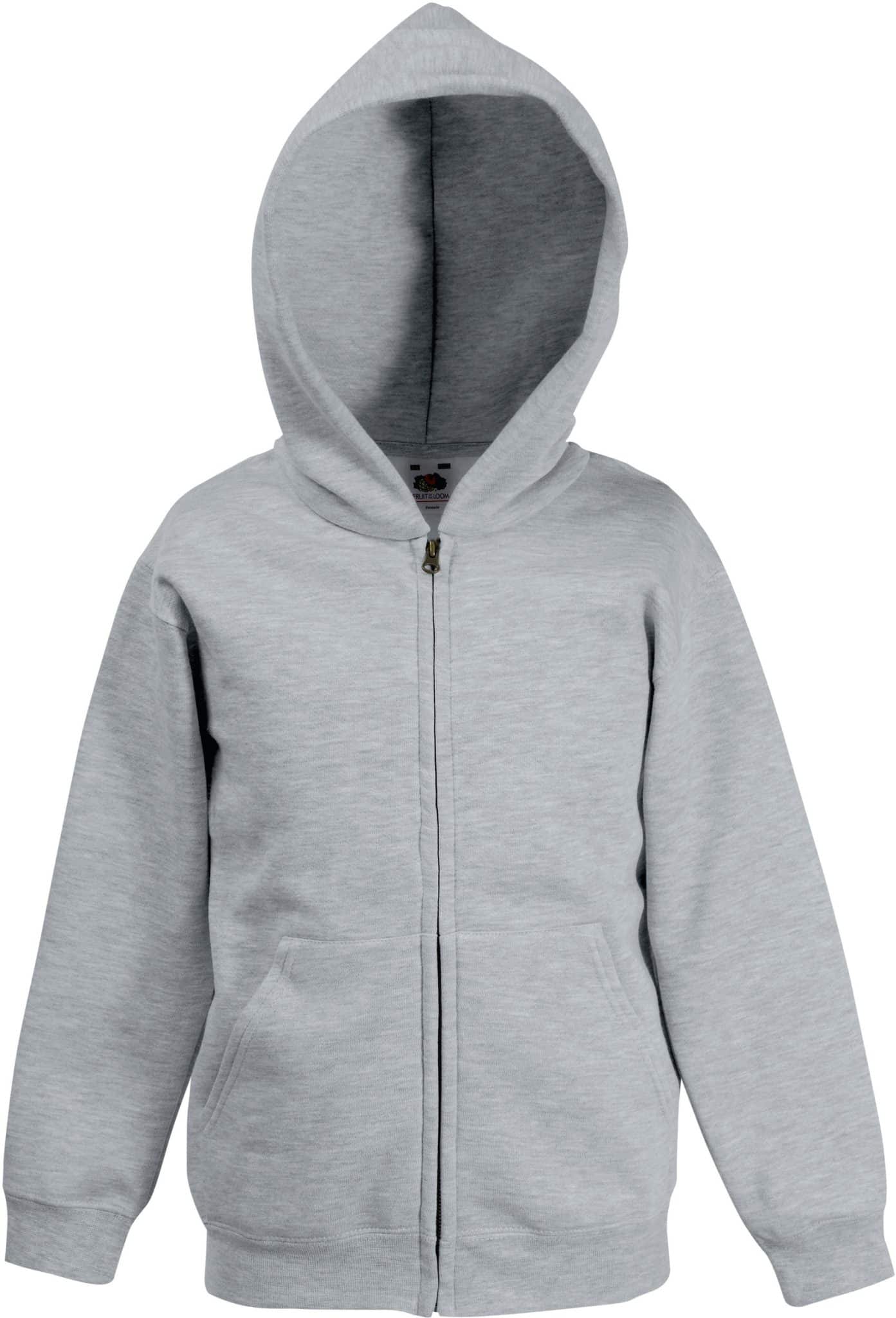 Miniature 5 pour Sweat-shirt enfant zippé capuche Classic (62-045-0)