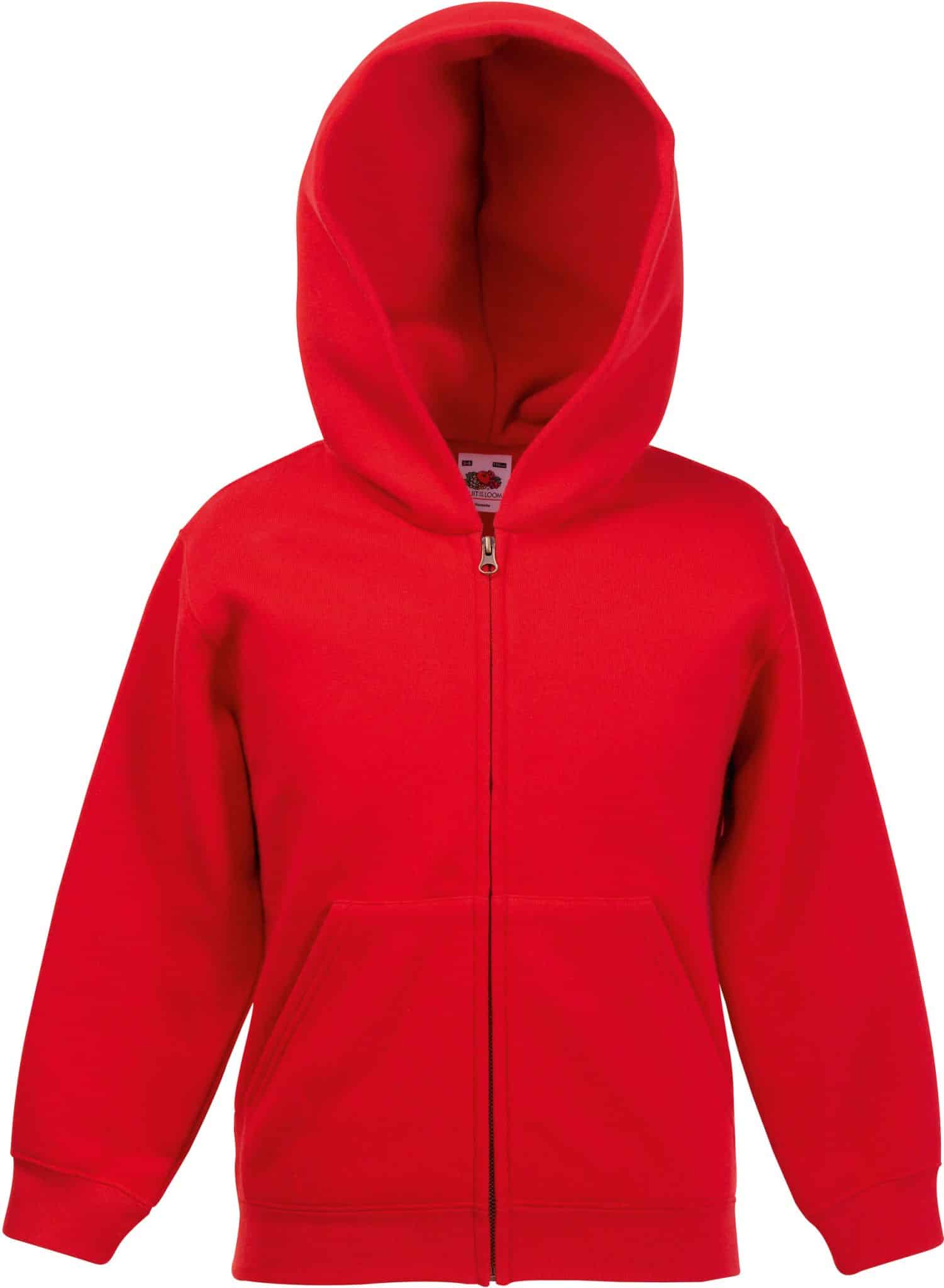 Miniature 6 pour Sweat-shirt enfant zippé capuche Classic (62-045-0)