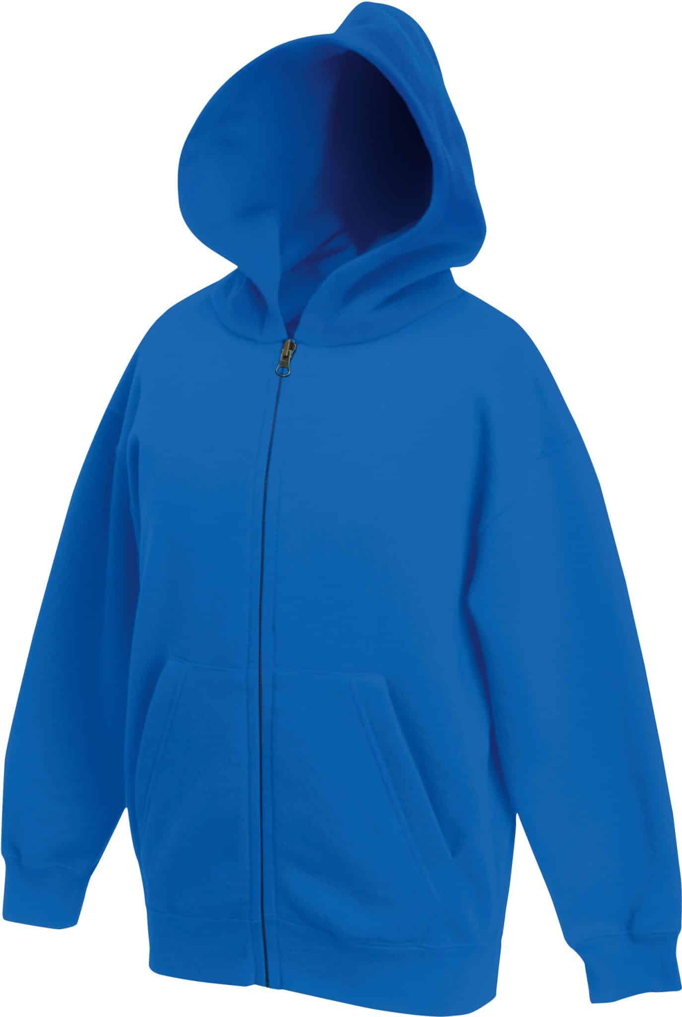 Miniature 7 pour Sweat-shirt enfant zippé capuche Classic (62-045-0)