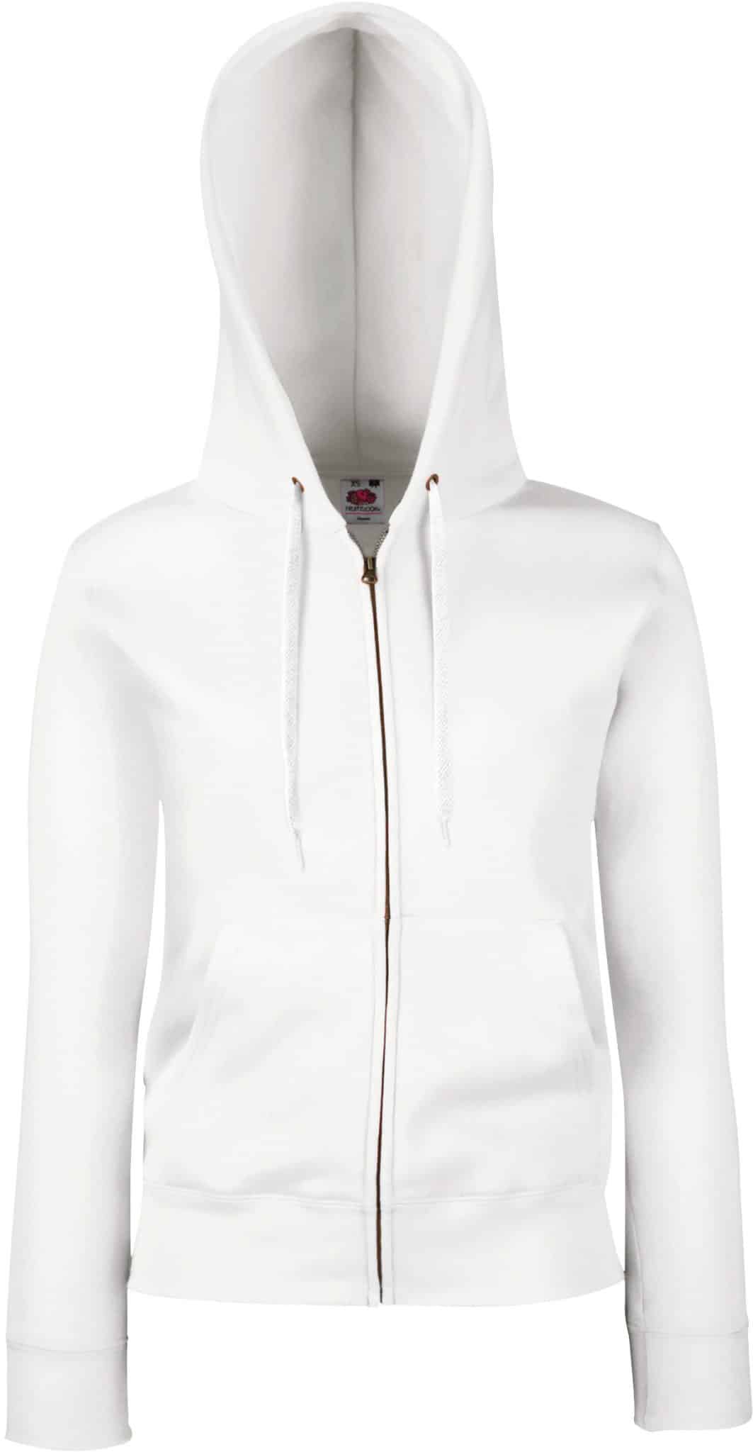 Miniature 6 pour Sweat-shirt femme zippé capuche Premium (62-118-0)