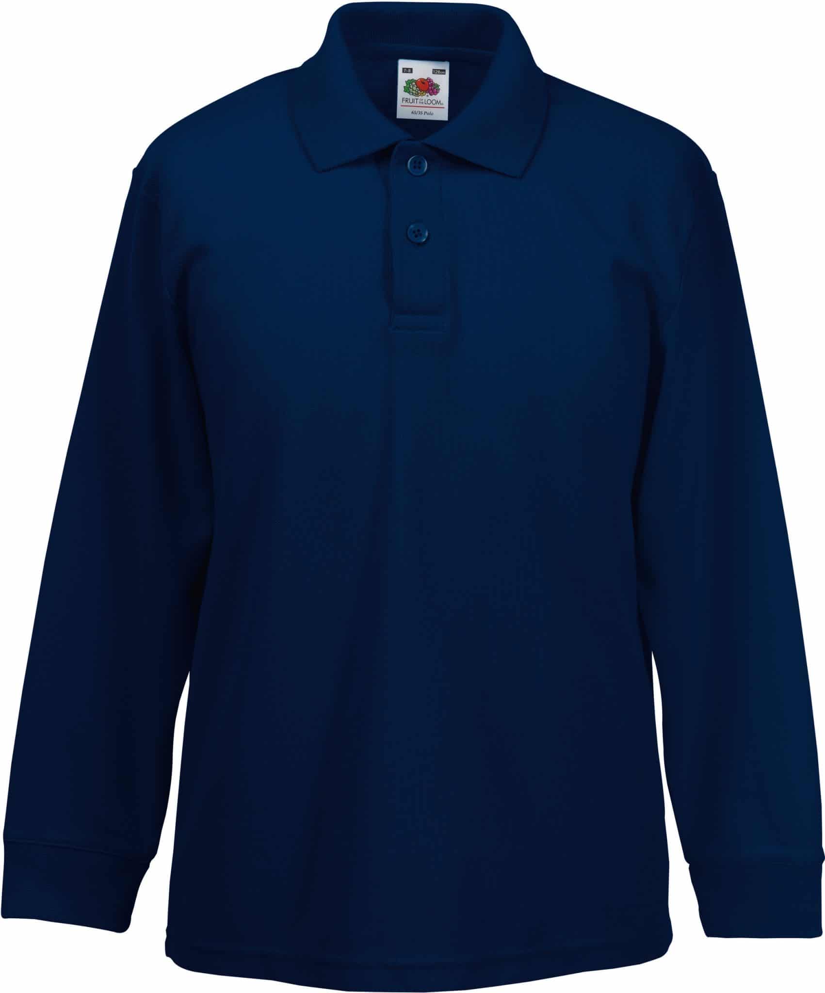 Miniature 3 pour Polo enfant 65/35 manches longues