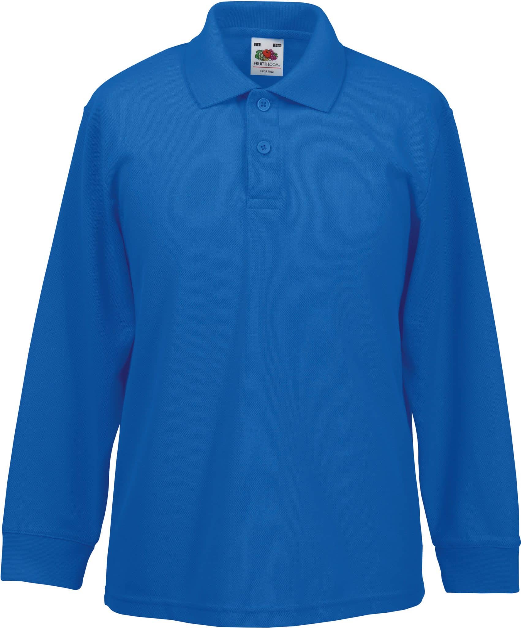 Miniature 4 pour Polo enfant 65/35 manches longues