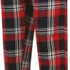 red-navy-check