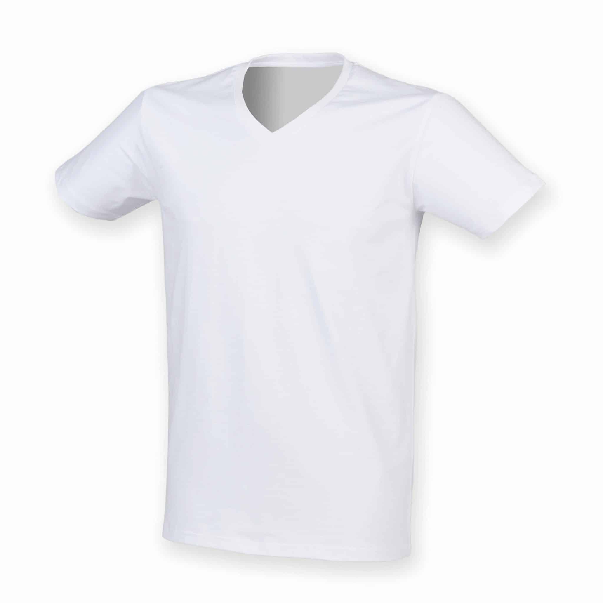 Miniature 4 pour T-shirt homme col v Feel Good
