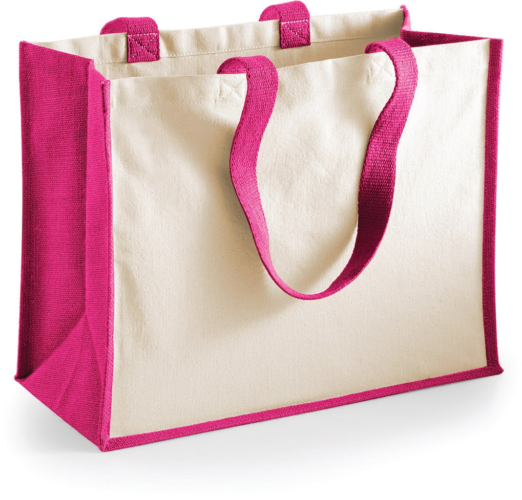 Miniature 5 pour Sac cabas classique en jute