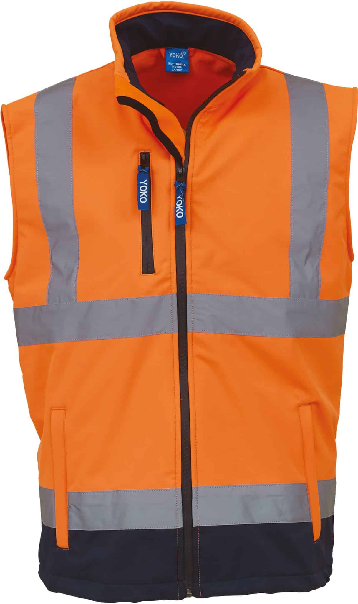 Miniature 5 pour Bodywarmer softshell haute visibilité