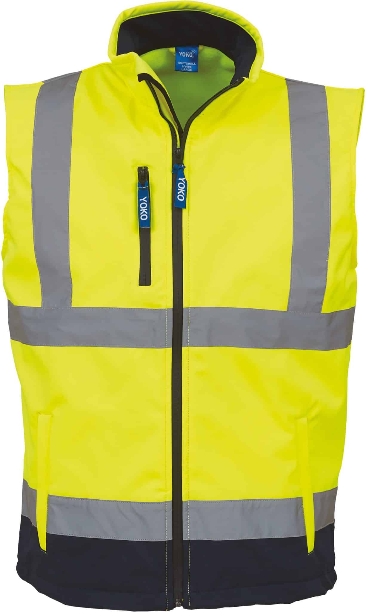 Miniature 7 pour Bodywarmer softshell haute visibilité