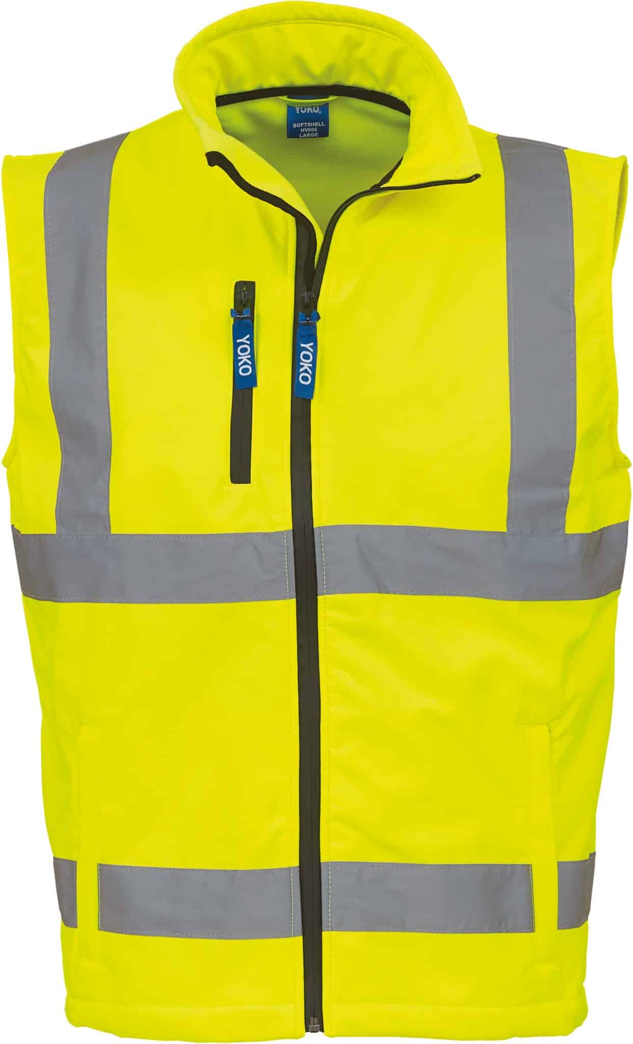 Miniature 6 pour Bodywarmer softshell haute visibilité