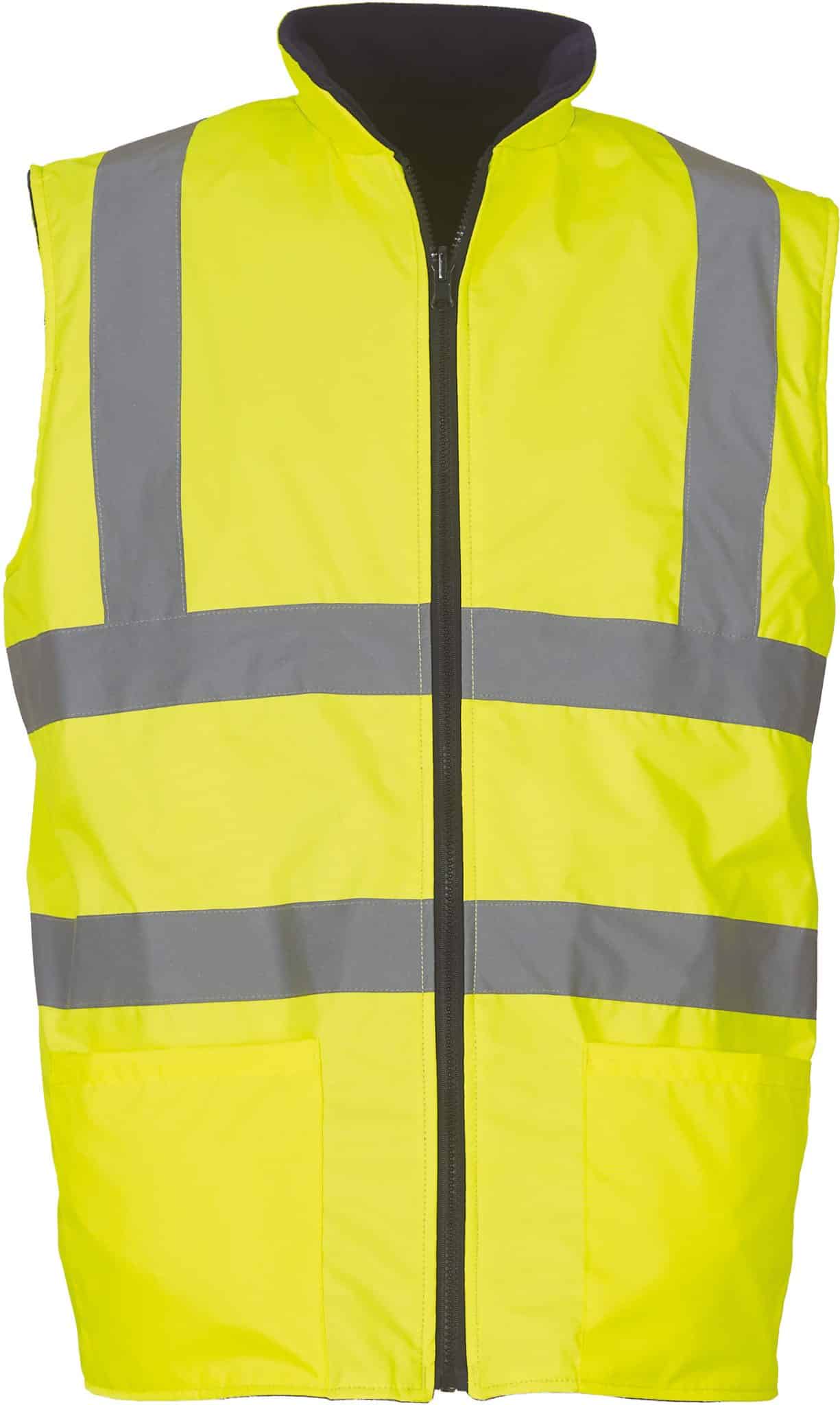 Miniature 3 pour Bodywarmer réversible haute visibilité