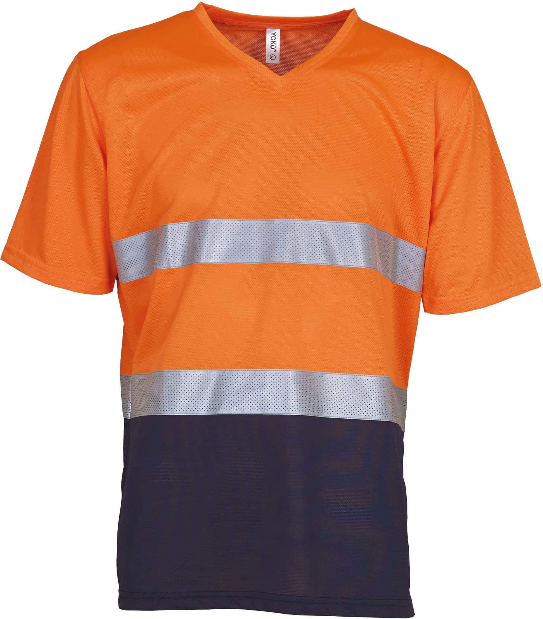 Miniature 7 pour T-shirt col V haute visibilité Top Cool