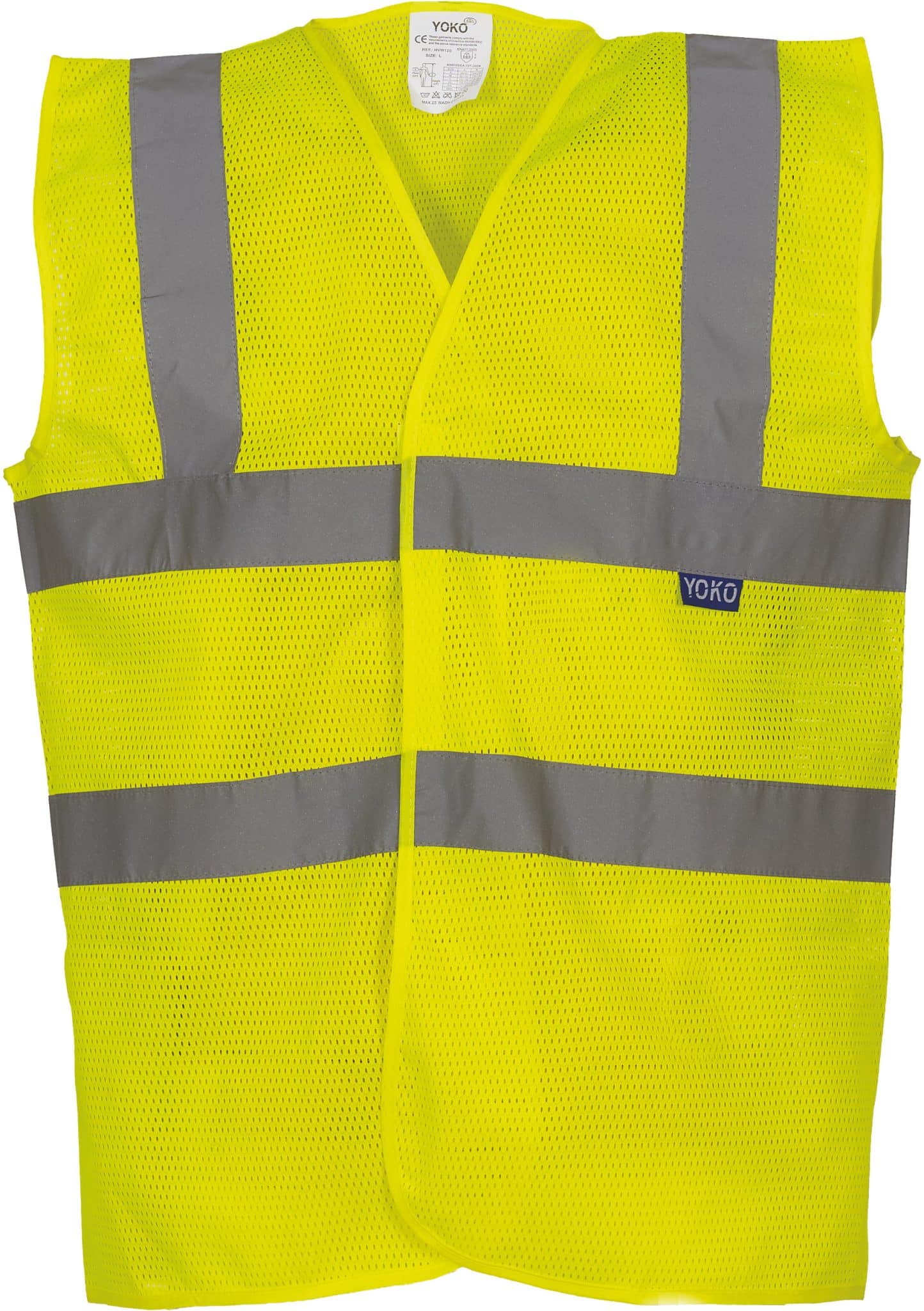 Miniature 18 pour Gilet haute visibilité à maille ajourée recyclée