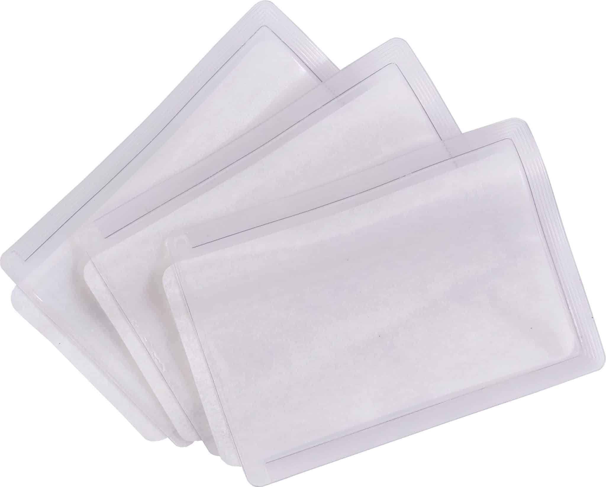 Miniature 3 pour Poches d'identité thermocollantes (1 unité = pack de 50)