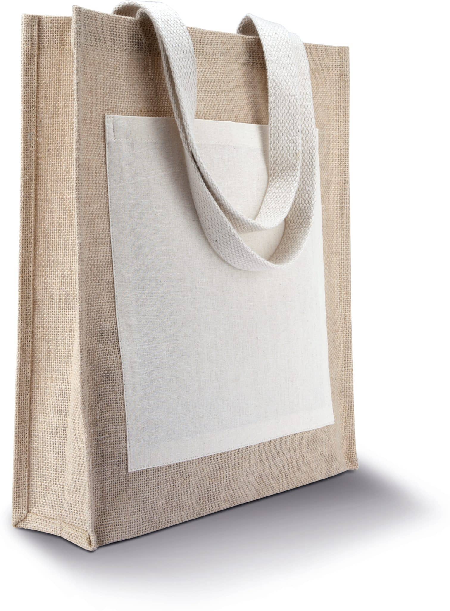 Miniature 1 pour Sac shopping toile de jute