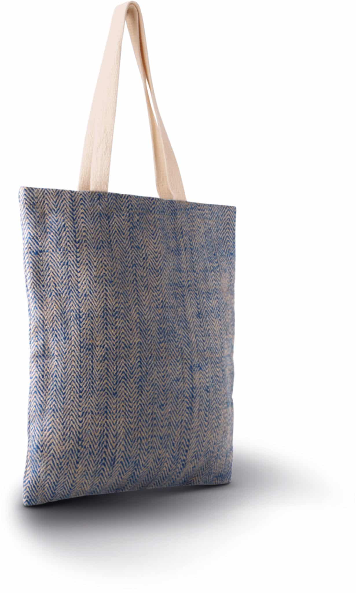Miniature 1 pour Sac en toile de jute teint 100% naturel