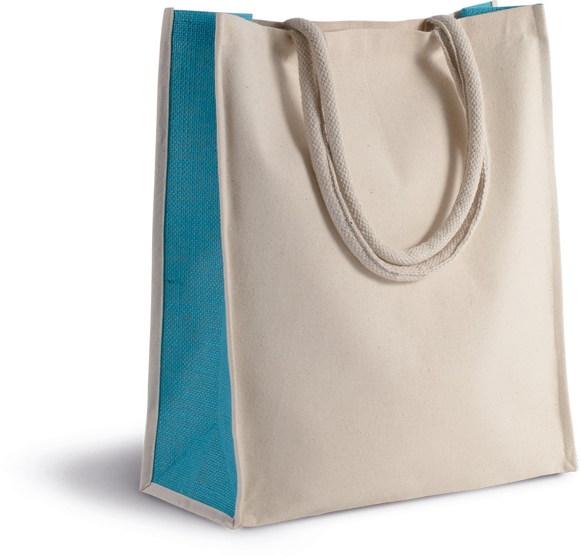 Miniature 1 pour Sac cabas en coton / jute - 23 L