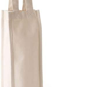 Visuel Sac porte-bouteille en coton canvas