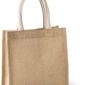 Visuel Sac style cabas en toile de jute - petit modèle