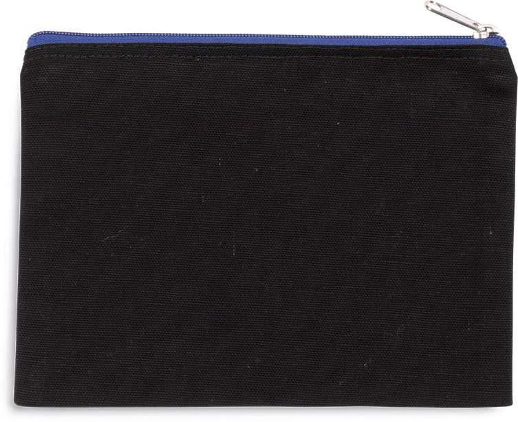 Miniature 1 pour Pochette en coton canvas - modèle moyen