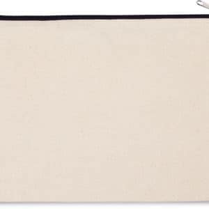 Visuel Pochette en coton canvas - grand modèle