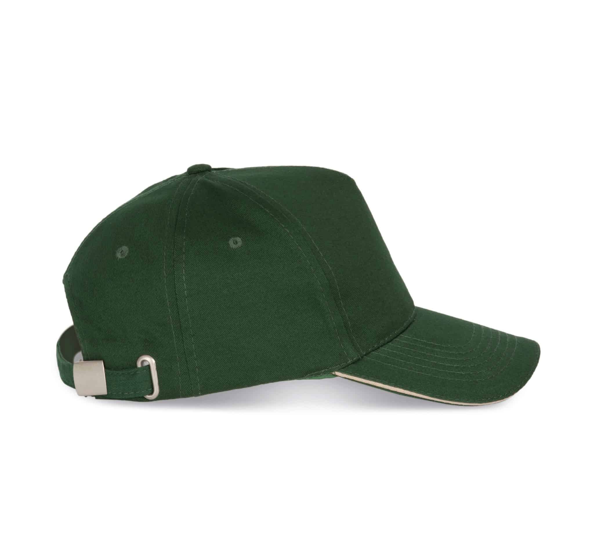 Miniature 6 pour Casquette avec sandwich contrasté - 5 panneaux