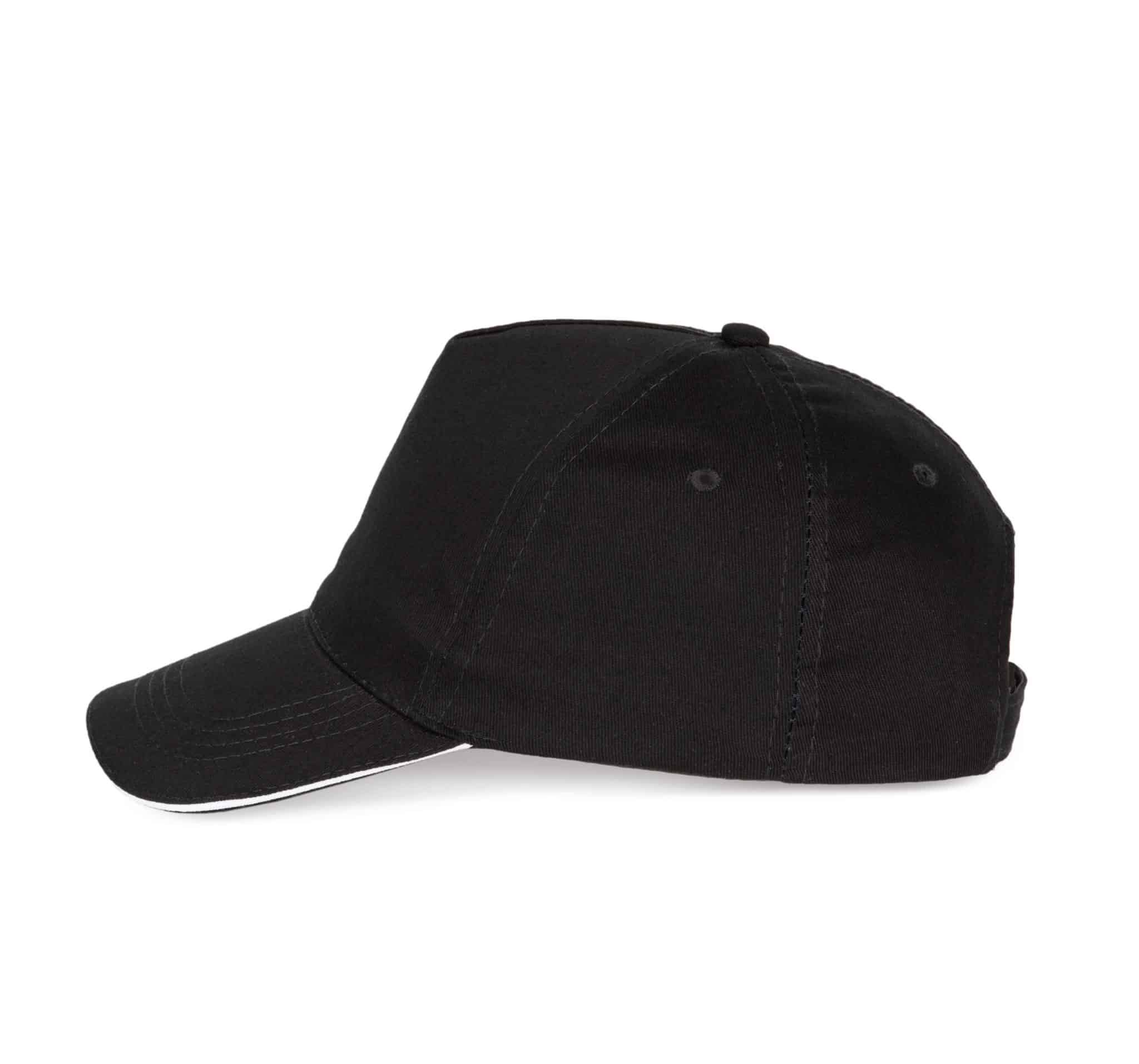 Miniature 7 pour Casquette sandwich contrasté - 5 panneaux