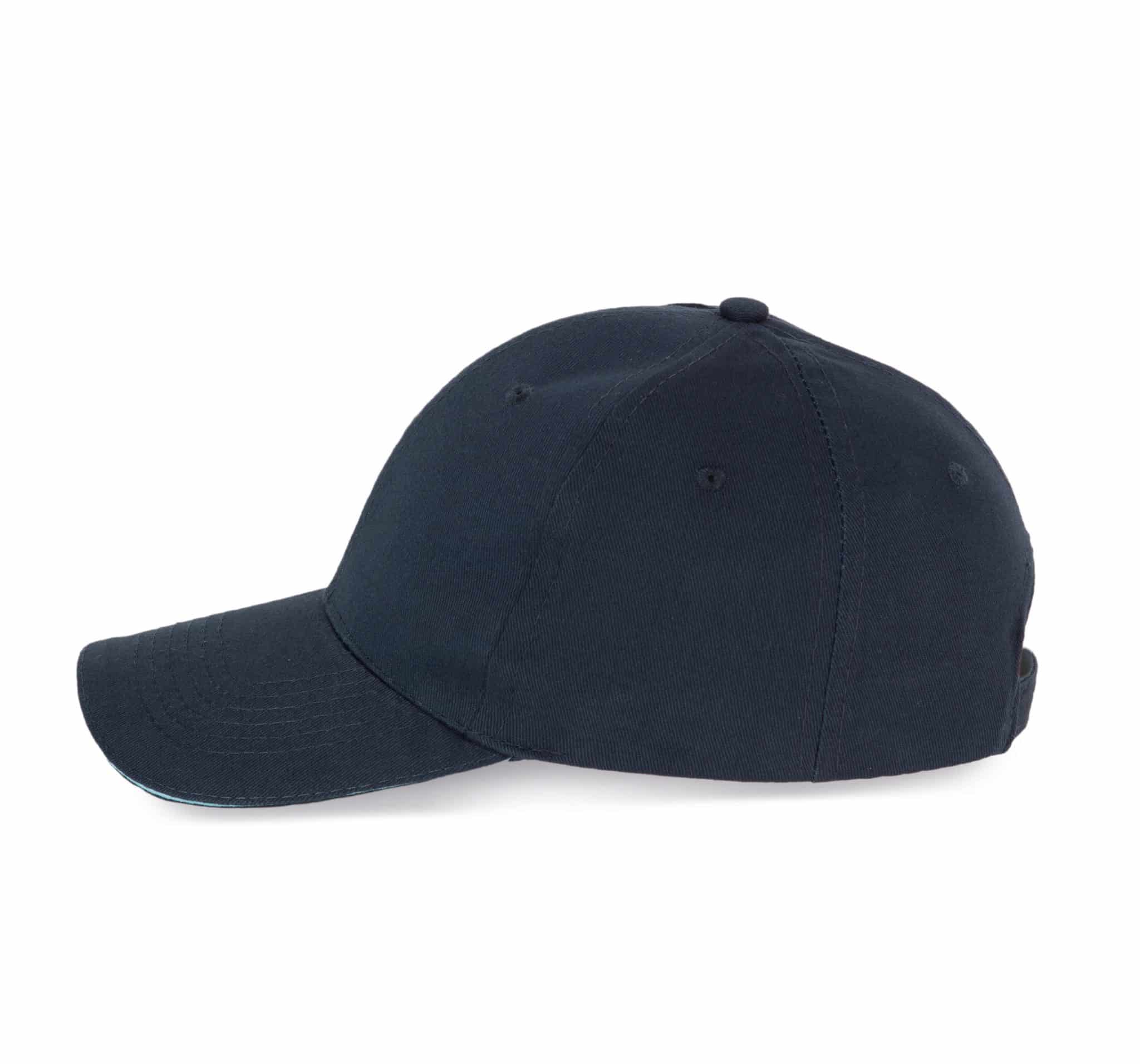 Miniature 10 pour Casquette avec sandwich contrasté - 6 panneaux