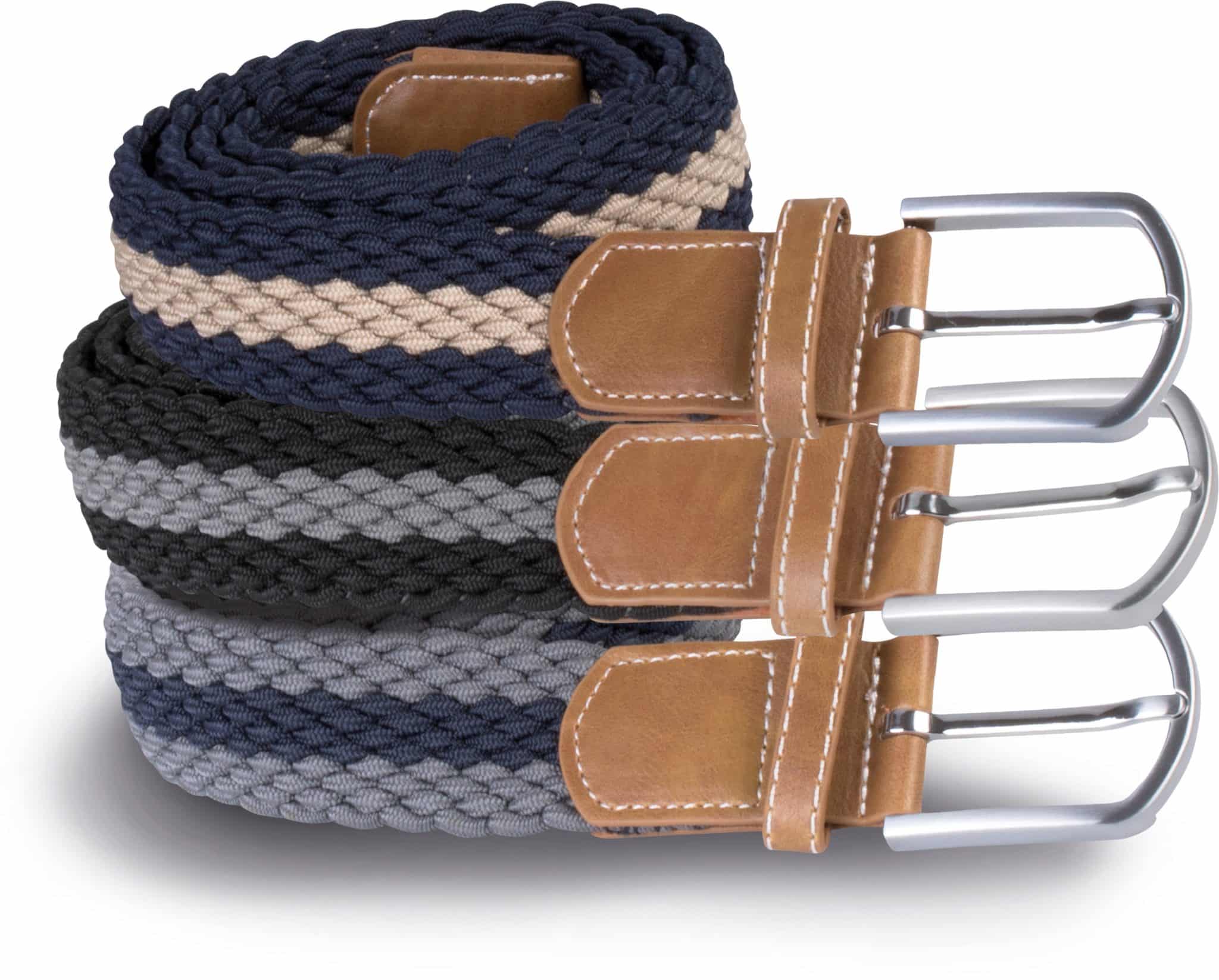 Miniature 1 pour Ceinture tressée élastiquée