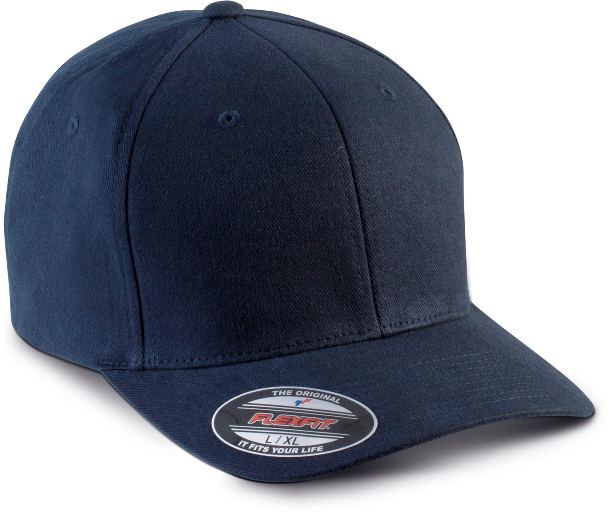 Miniature 4 pour Casquette Flexfit coton brossé - 6 panneaux
