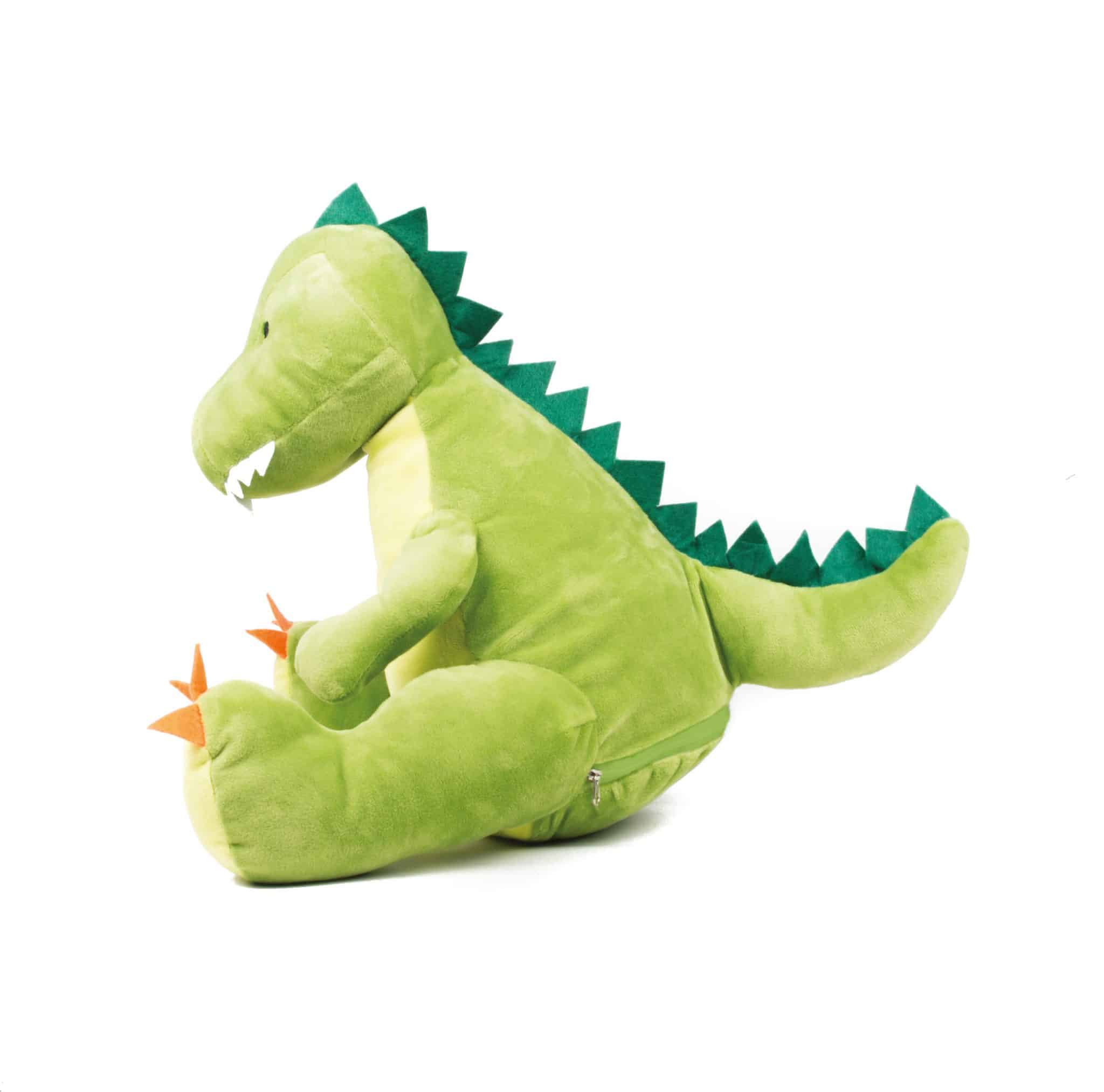 Miniature 3 pour Peluche zippée Dinosaure